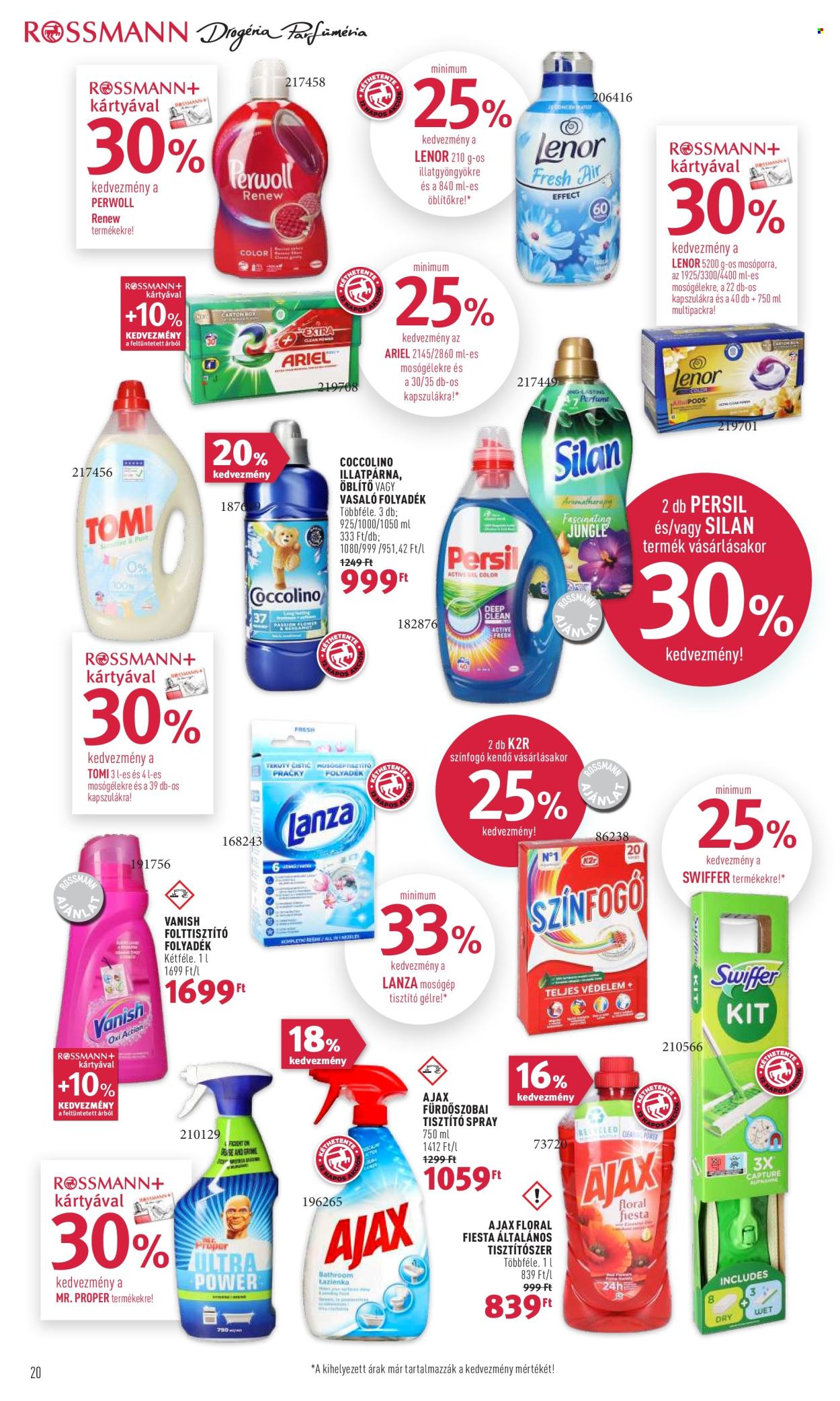 Rossmann akciós újságok - 2022.10.17 - 2022.10.28. Oldal 20