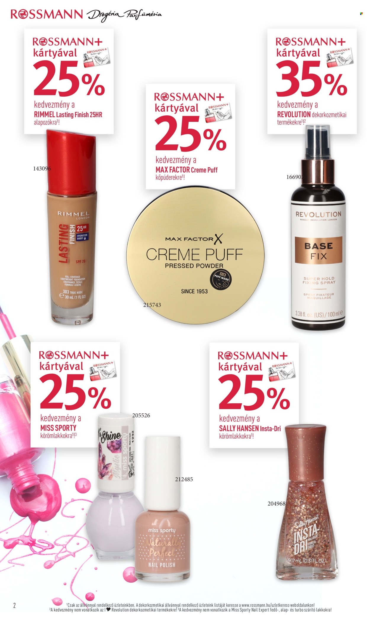 Rossmann akciós újságok - 2022.10.17 - 2022.10.28. Oldal 2