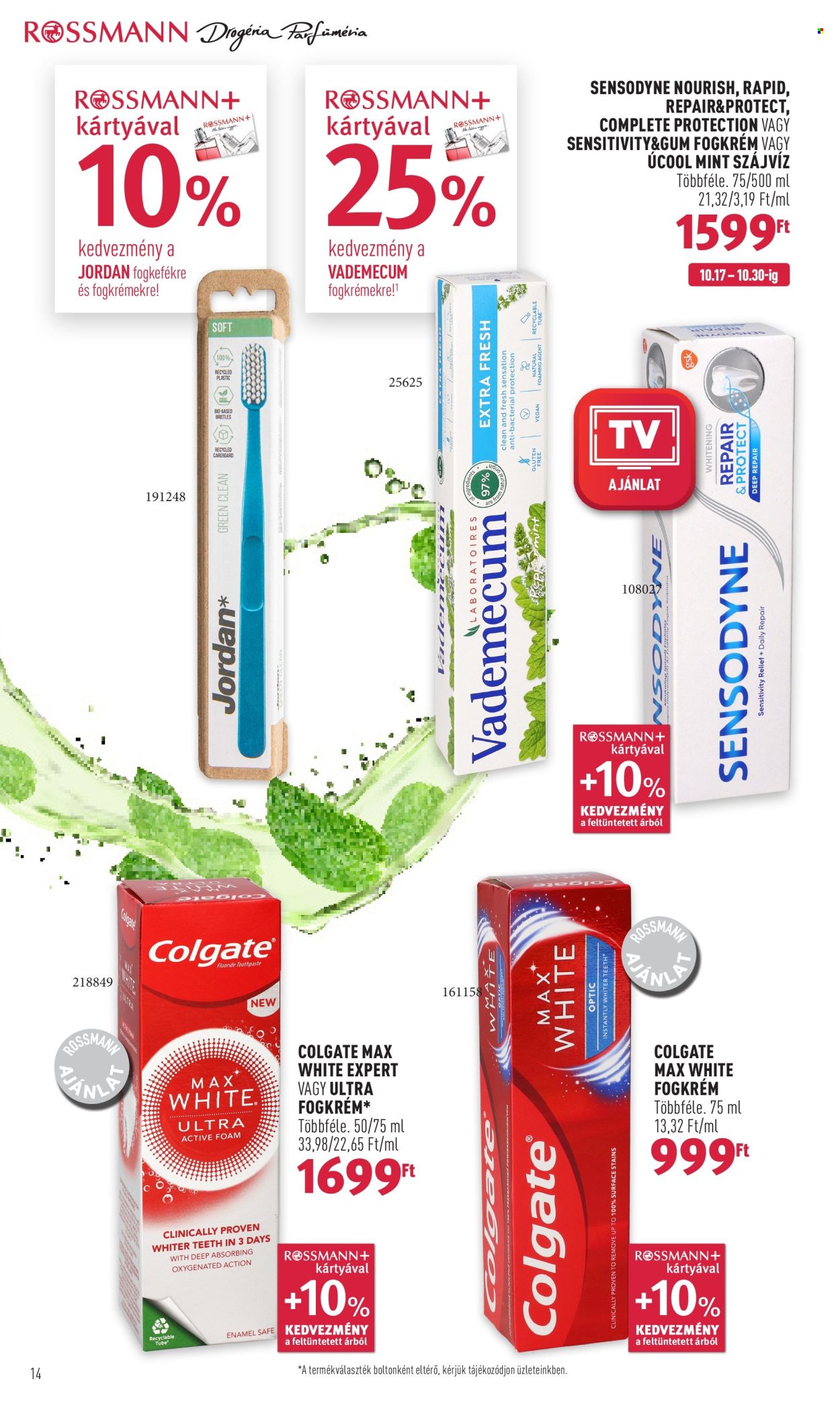Rossmann akciós újságok - 2022.10.17 - 2022.10.28. Oldal 14