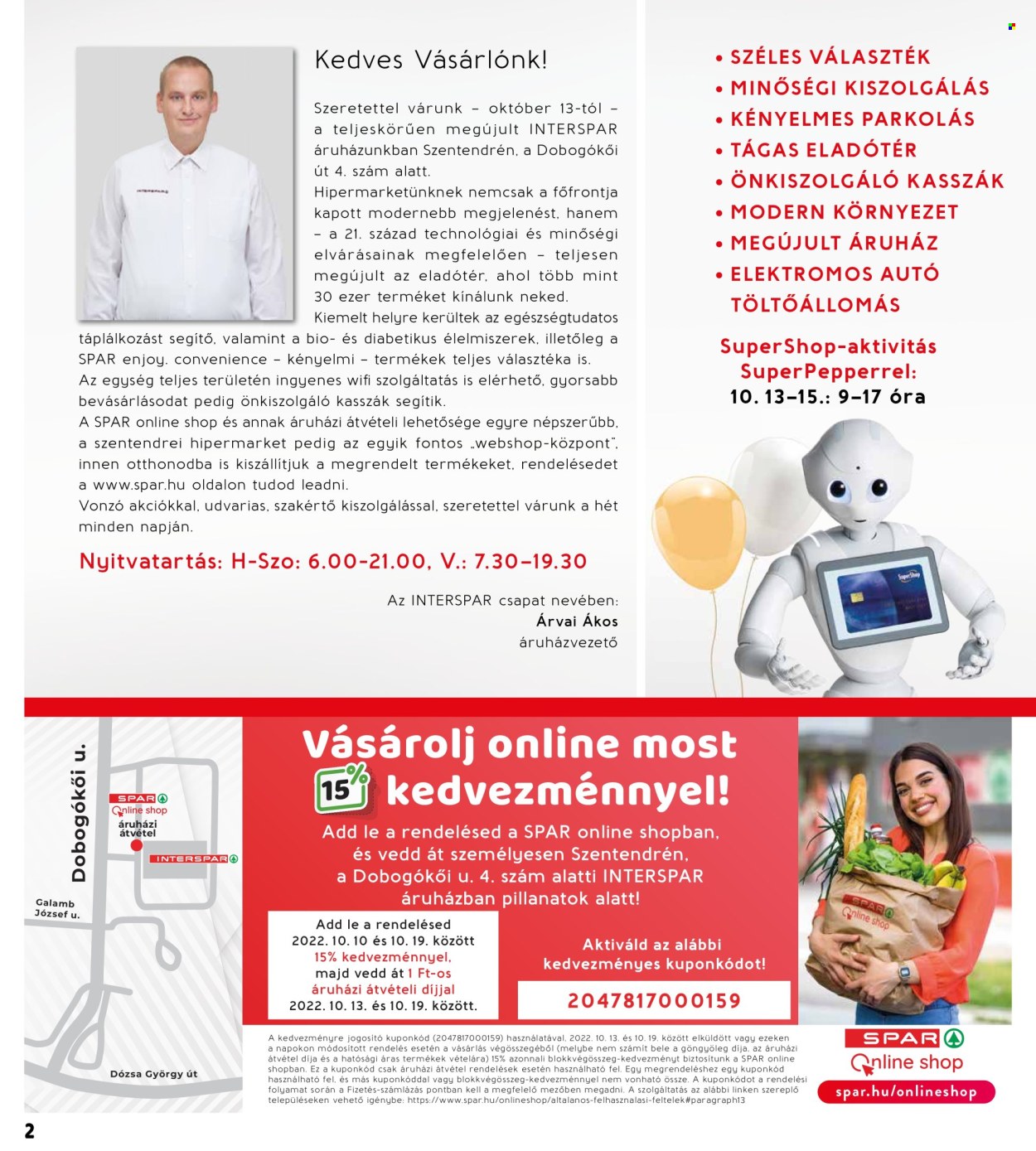 INTERSPAR akciós újságok - 2022.10.13 - 2022.10.19. Oldal 2