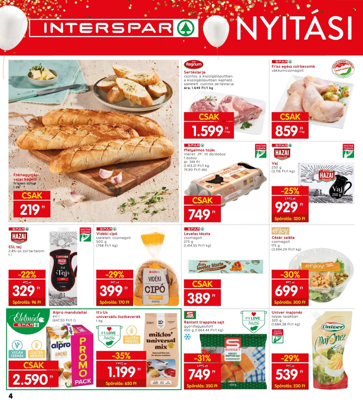 INTERSPAR akciós újságok - 2022.10.13 - 2022.10.19. Oldal 4