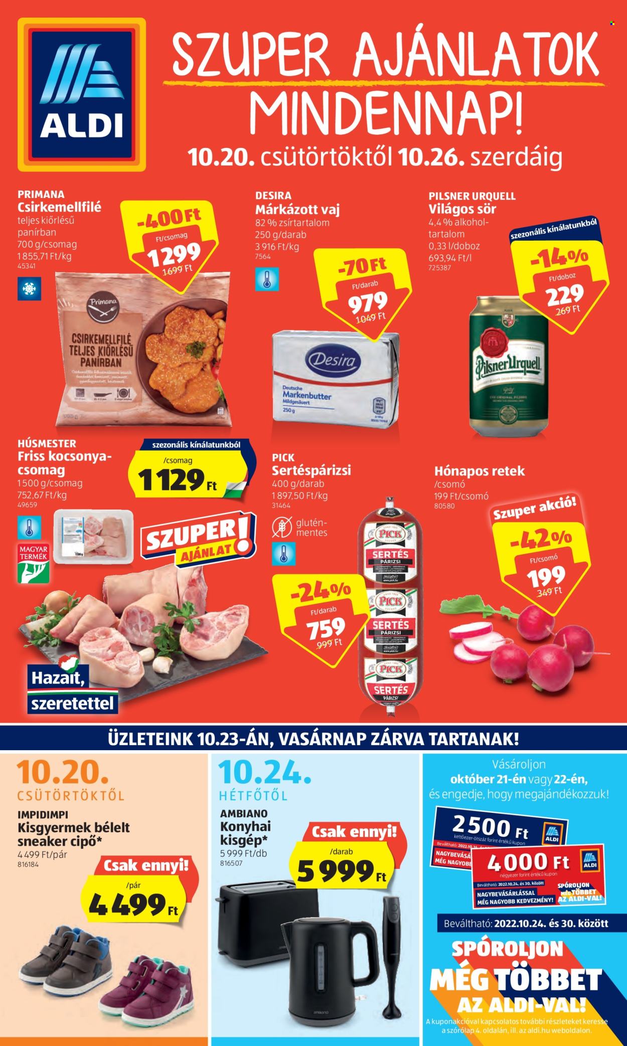 Aldi akciós újságok - 2022.10.20 - 2022.10.26. Oldal 1