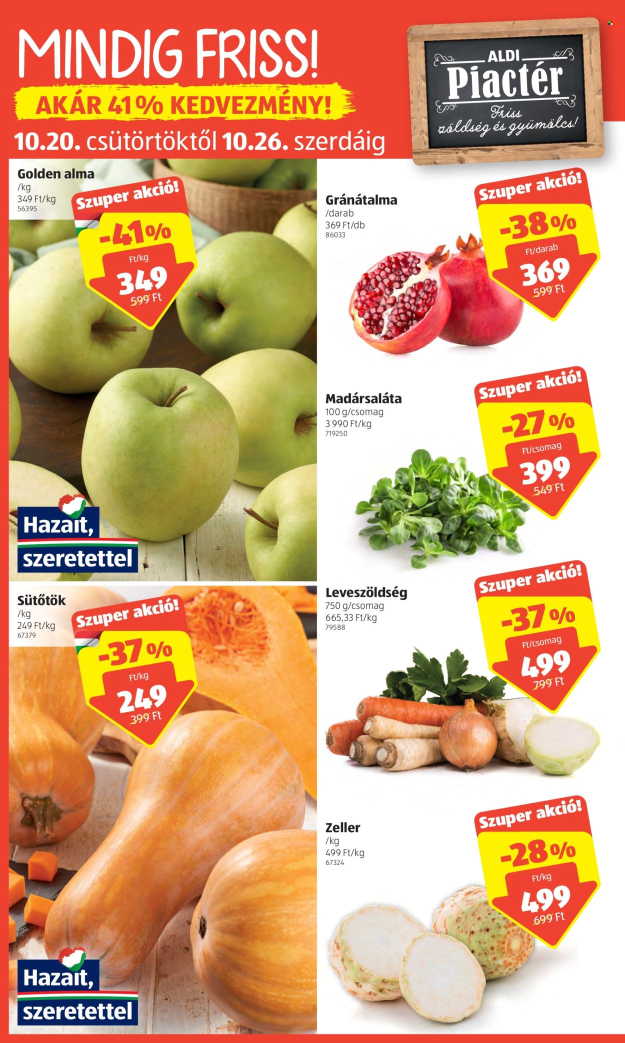 Aldi akciós újságok - 2022.10.20 - 2022.10.26. Oldal 2