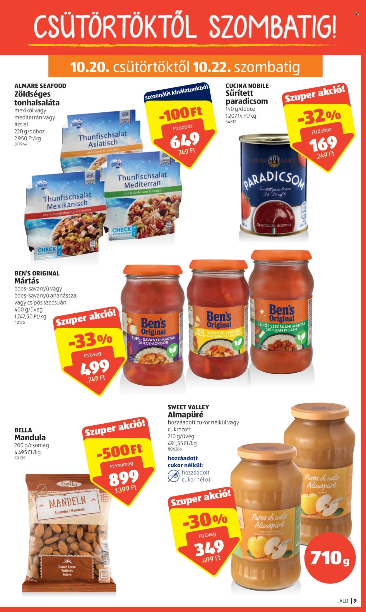 Aldi akciós újságok - 2022.10.20 - 2022.10.26. Oldal 9