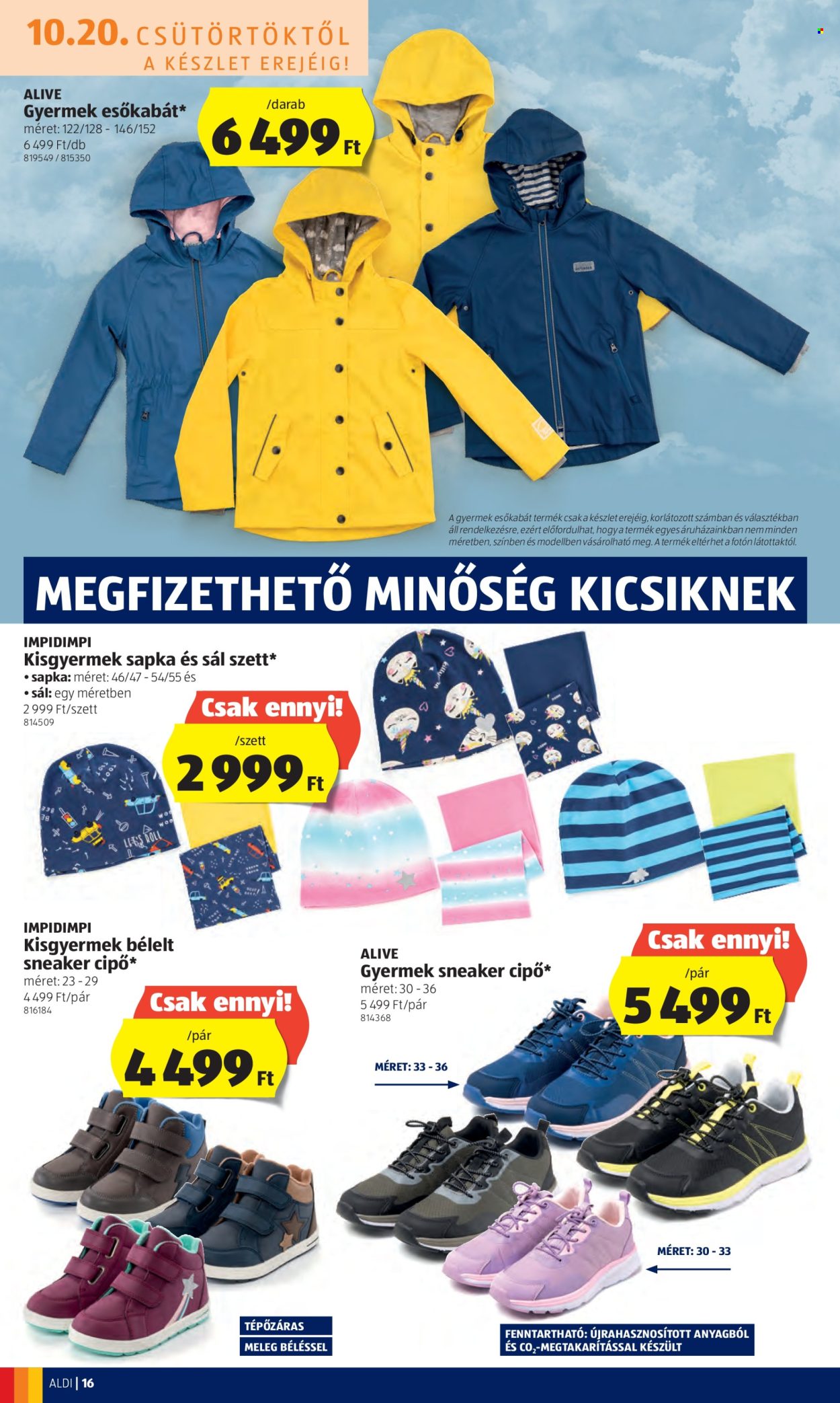 Aldi akciós újságok - 2022.10.20 - 2022.10.26. Oldal 16