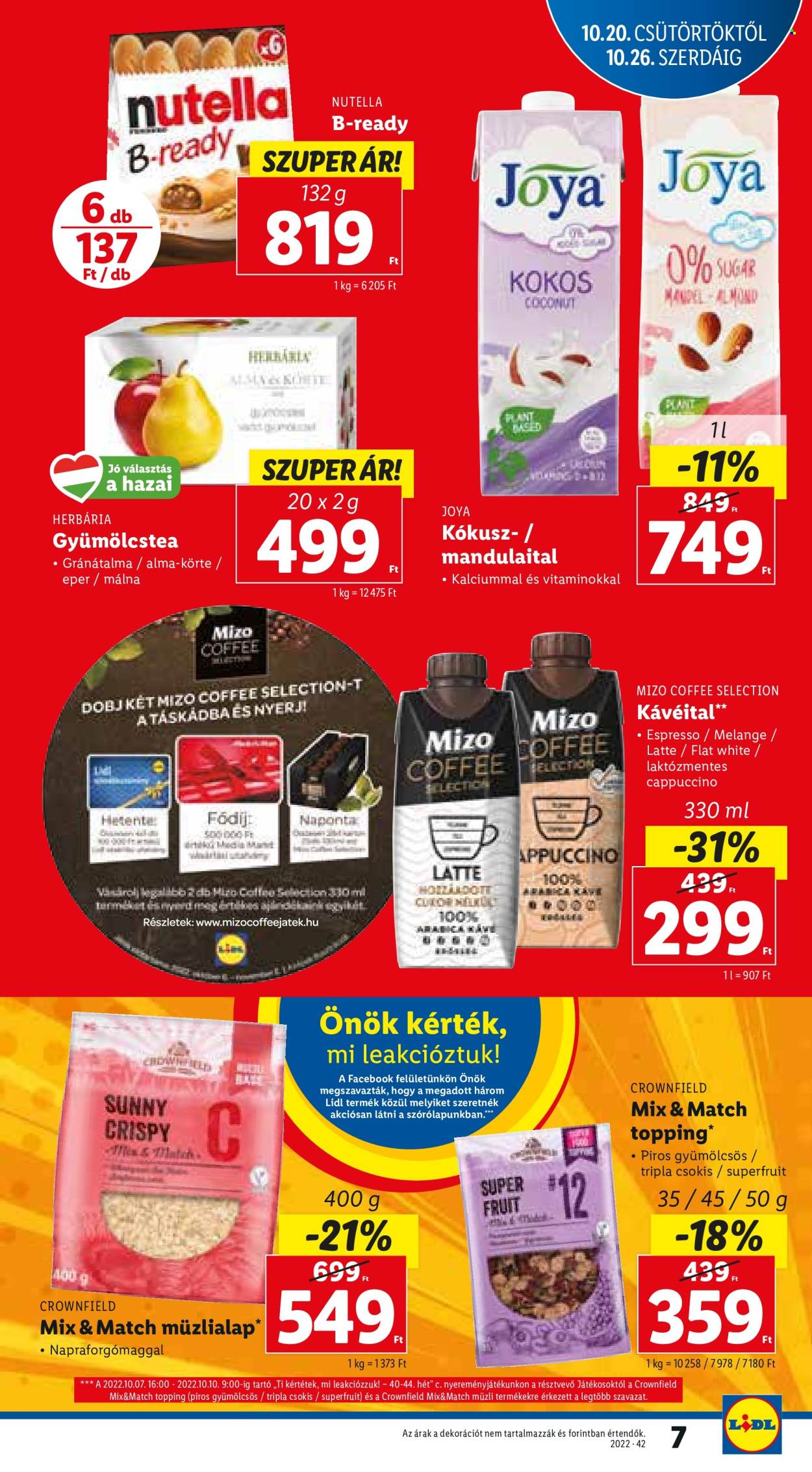 Lidl akciós újságok - 2022.10.20 - 2022.10.26. Oldal 7