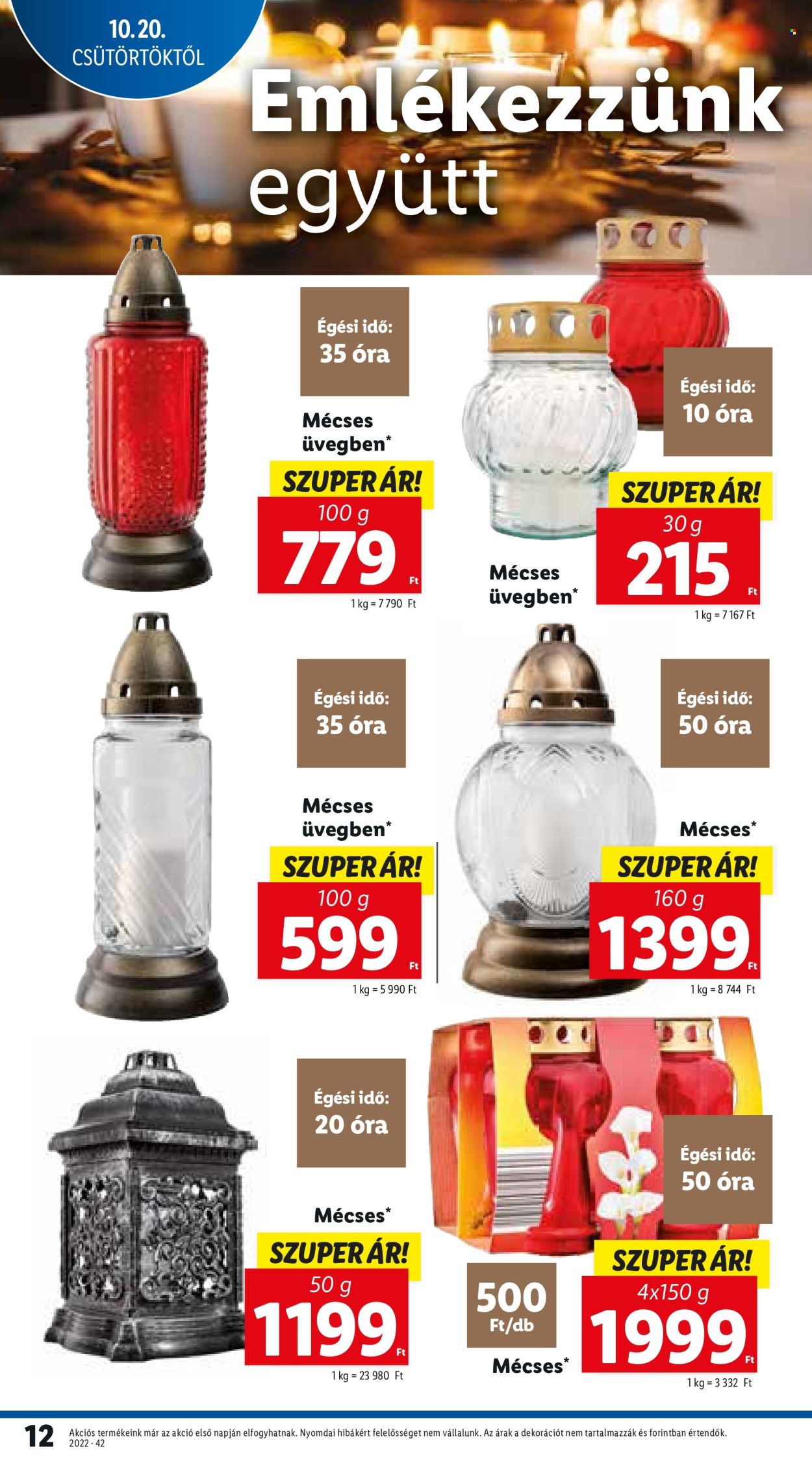 Lidl akciós újságok - 2022.10.20 - 2022.10.26. Oldal 12