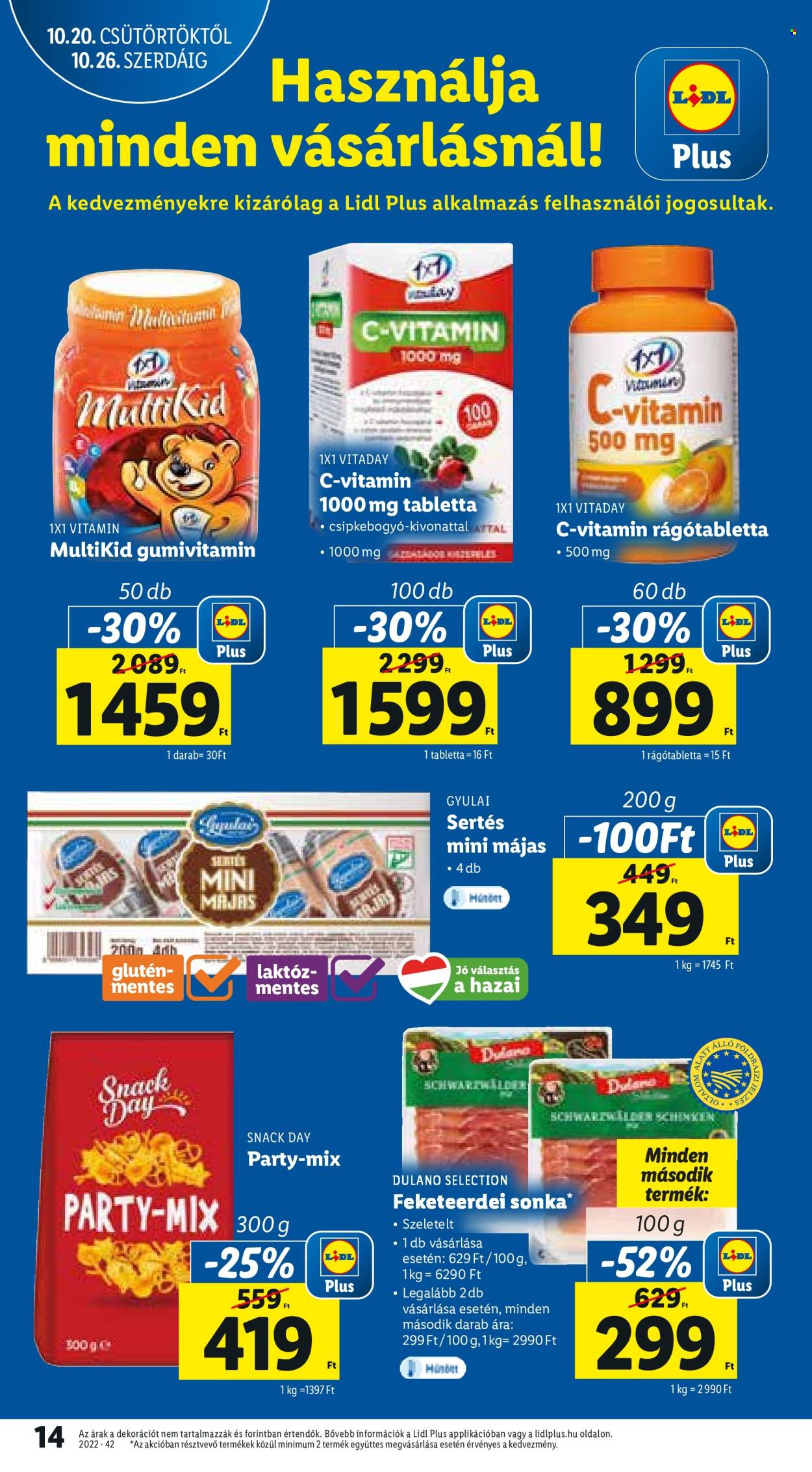 Lidl akciós újságok - 2022.10.20 - 2022.10.26. Oldal 14