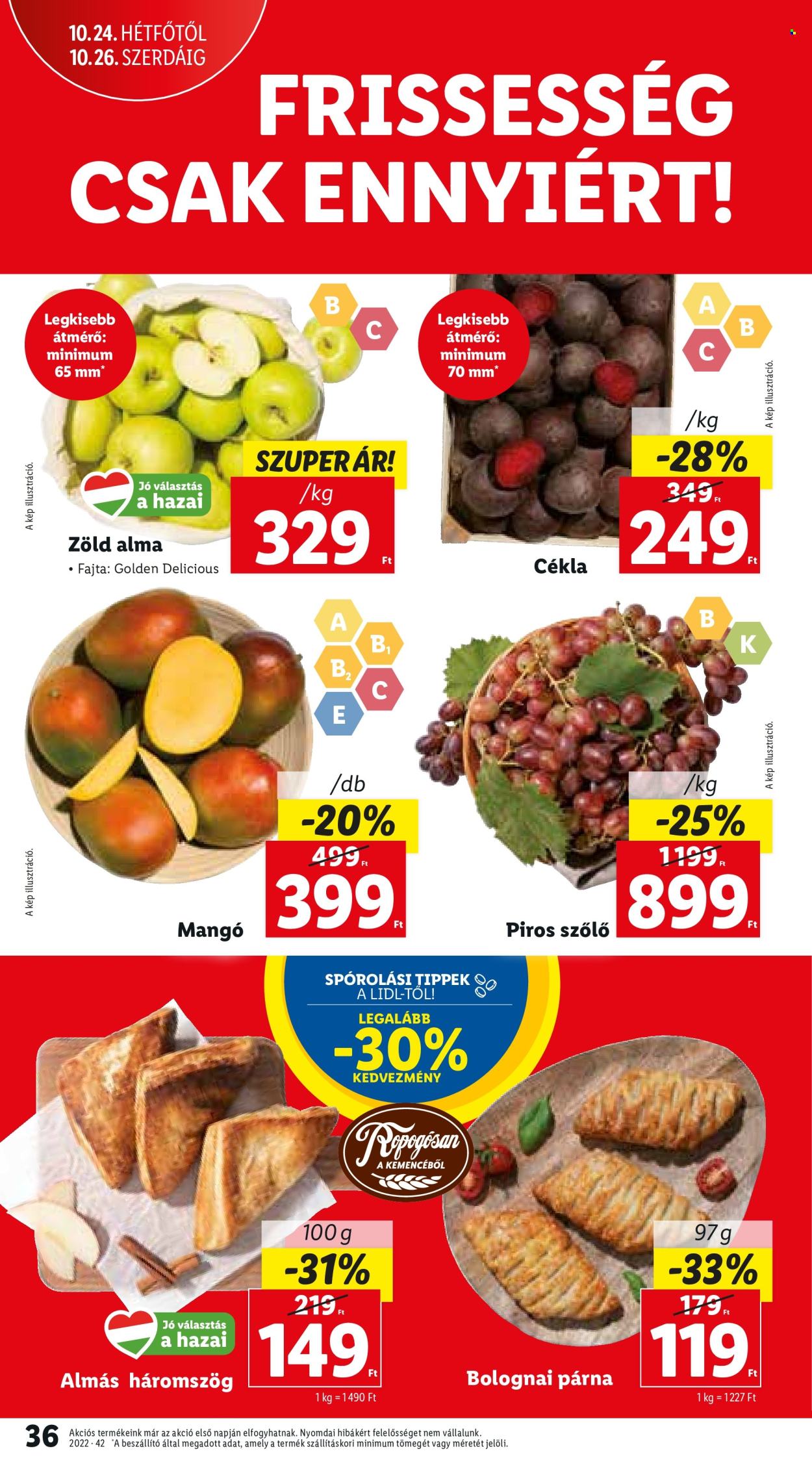 Lidl akciós újságok - 2022.10.20 - 2022.10.26. Oldal 36
