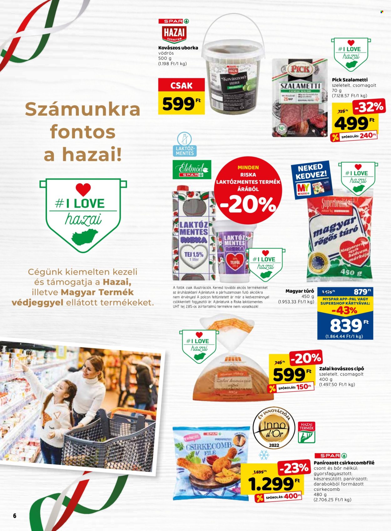 SPAR akciós újságok - 2022.10.20 - 2022.10.26. Oldal 8