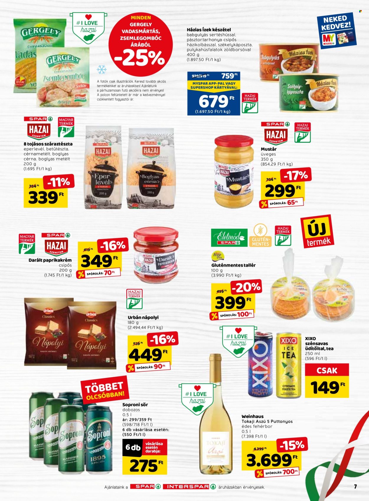 SPAR akciós újságok - 2022.10.20 - 2022.10.26. Oldal 9