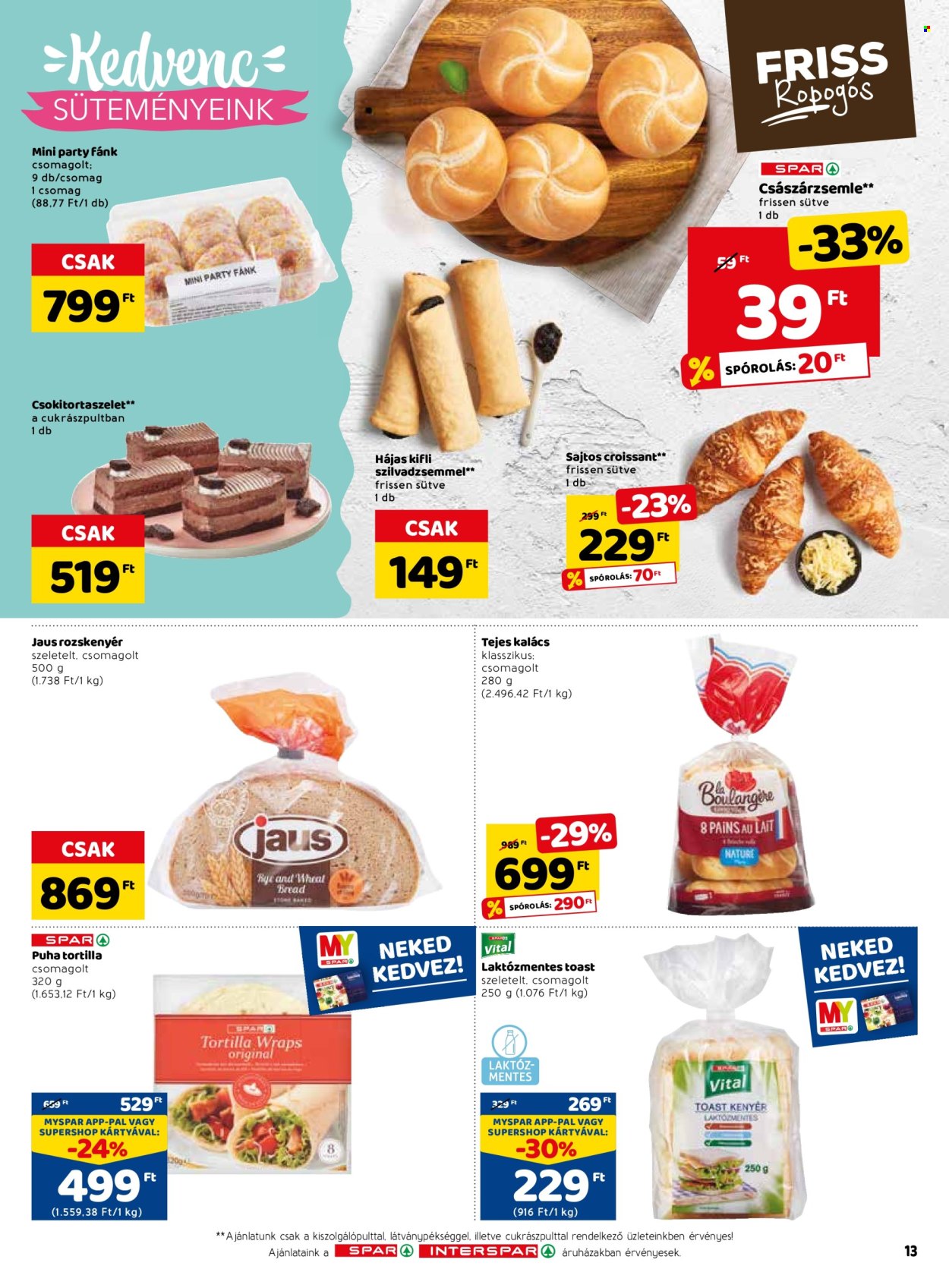 SPAR akciós újságok - 2022.10.20 - 2022.10.26. Oldal 19