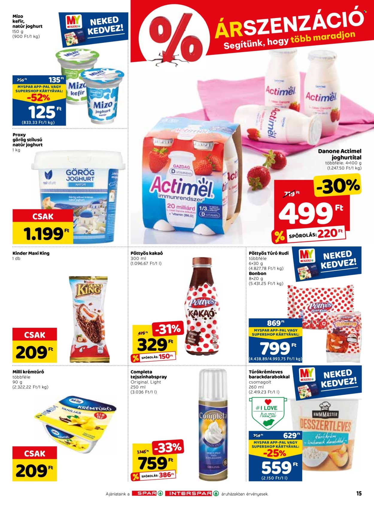 SPAR akciós újságok - 2022.10.20 - 2022.10.26. Oldal 21