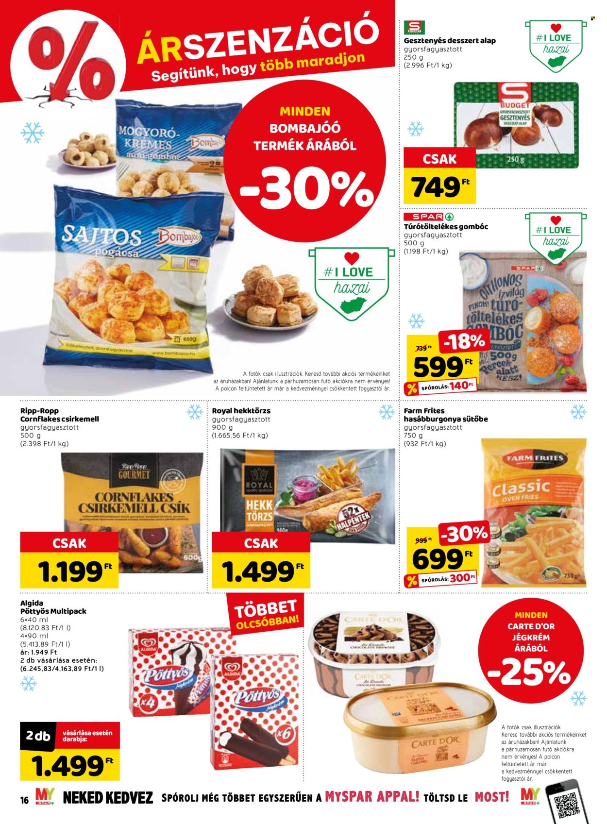 SPAR akciós újságok - 2022.10.20 - 2022.10.26. Oldal 22