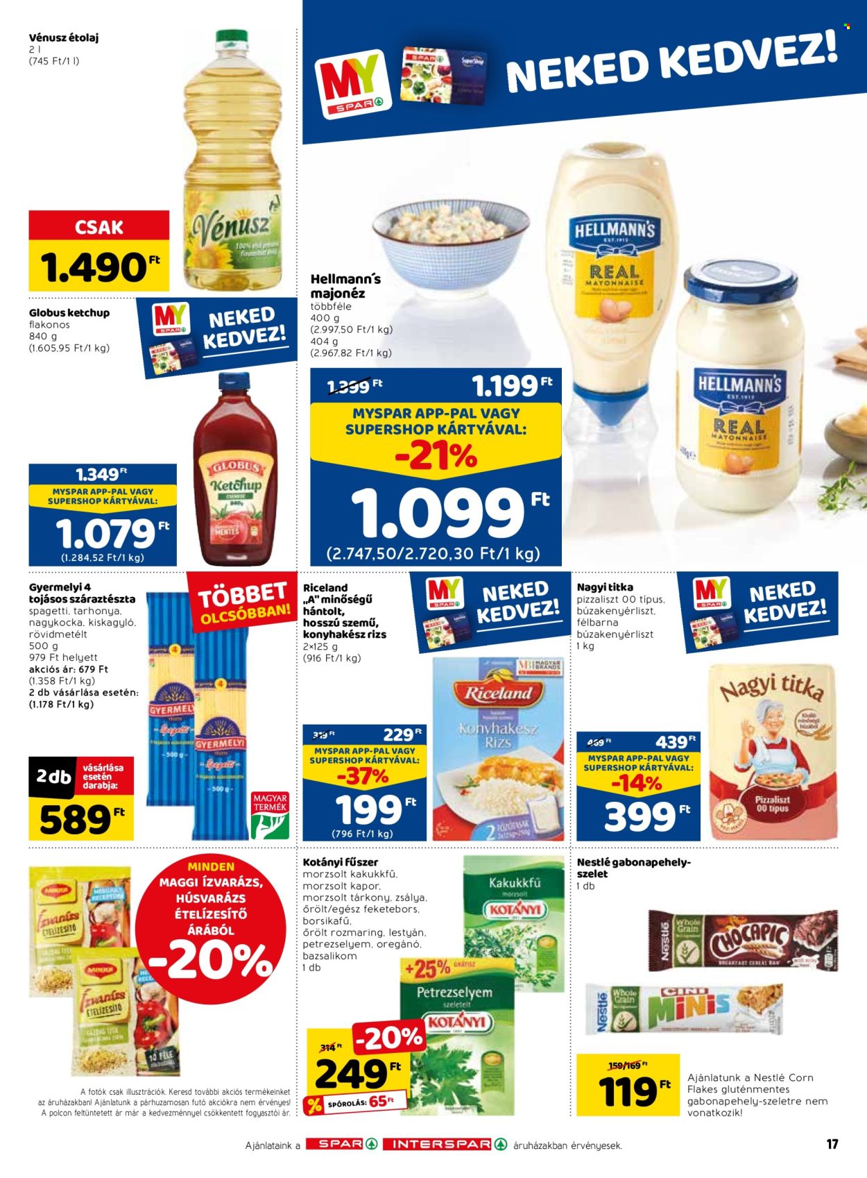 SPAR akciós újságok - 2022.10.20 - 2022.10.26. Oldal 23