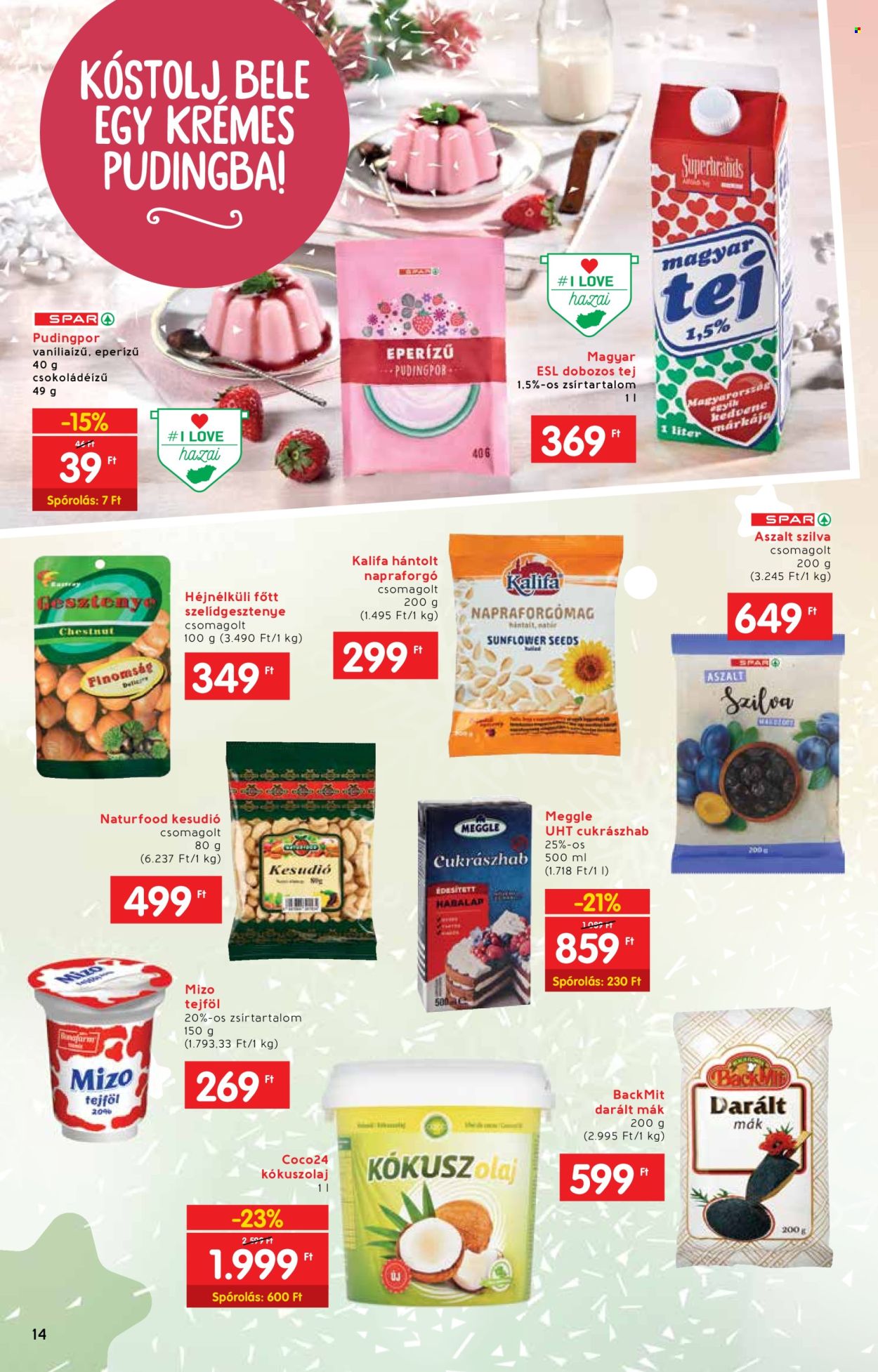 INTERSPAR akciós újságok - 2022.10.19 - 2022.11.16. Oldal 14