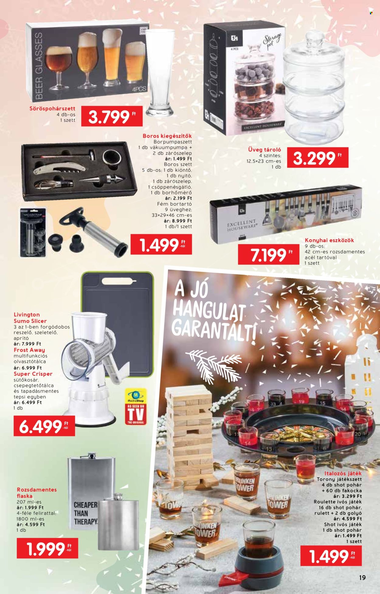 INTERSPAR akciós újságok - 2022.10.19 - 2022.11.16. Oldal 19