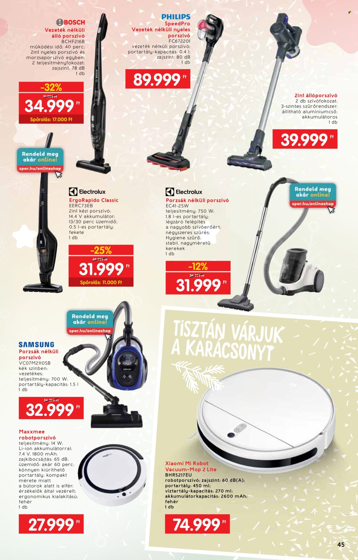 INTERSPAR akciós újságok - 2022.10.19 - 2022.11.16. Oldal 45
