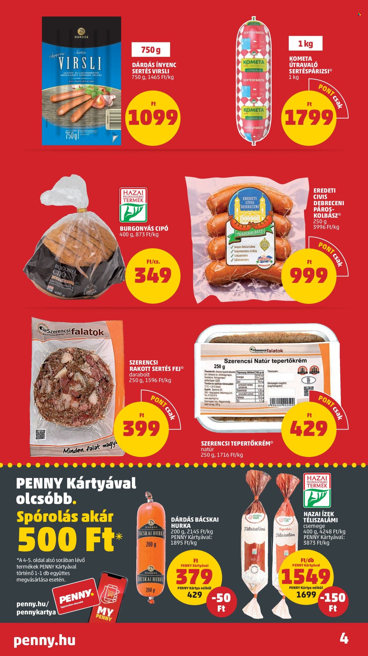 Penny Market akciós újságok - 2022.10.20 - 2022.10.26. Oldal 4