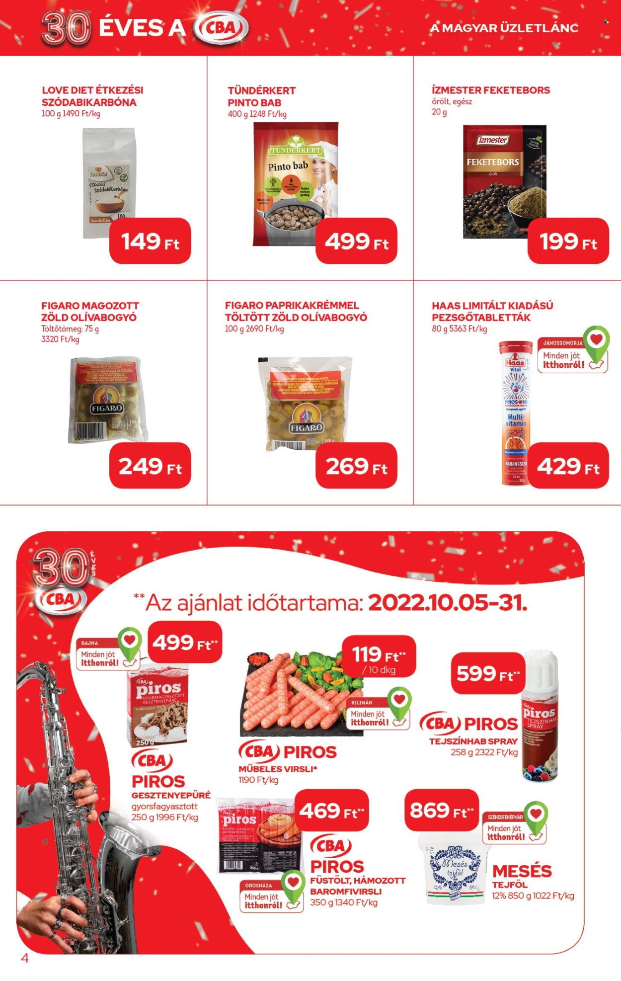 CBA akciós újságok - 2022.10.20 - 2022.10.26. Oldal 4