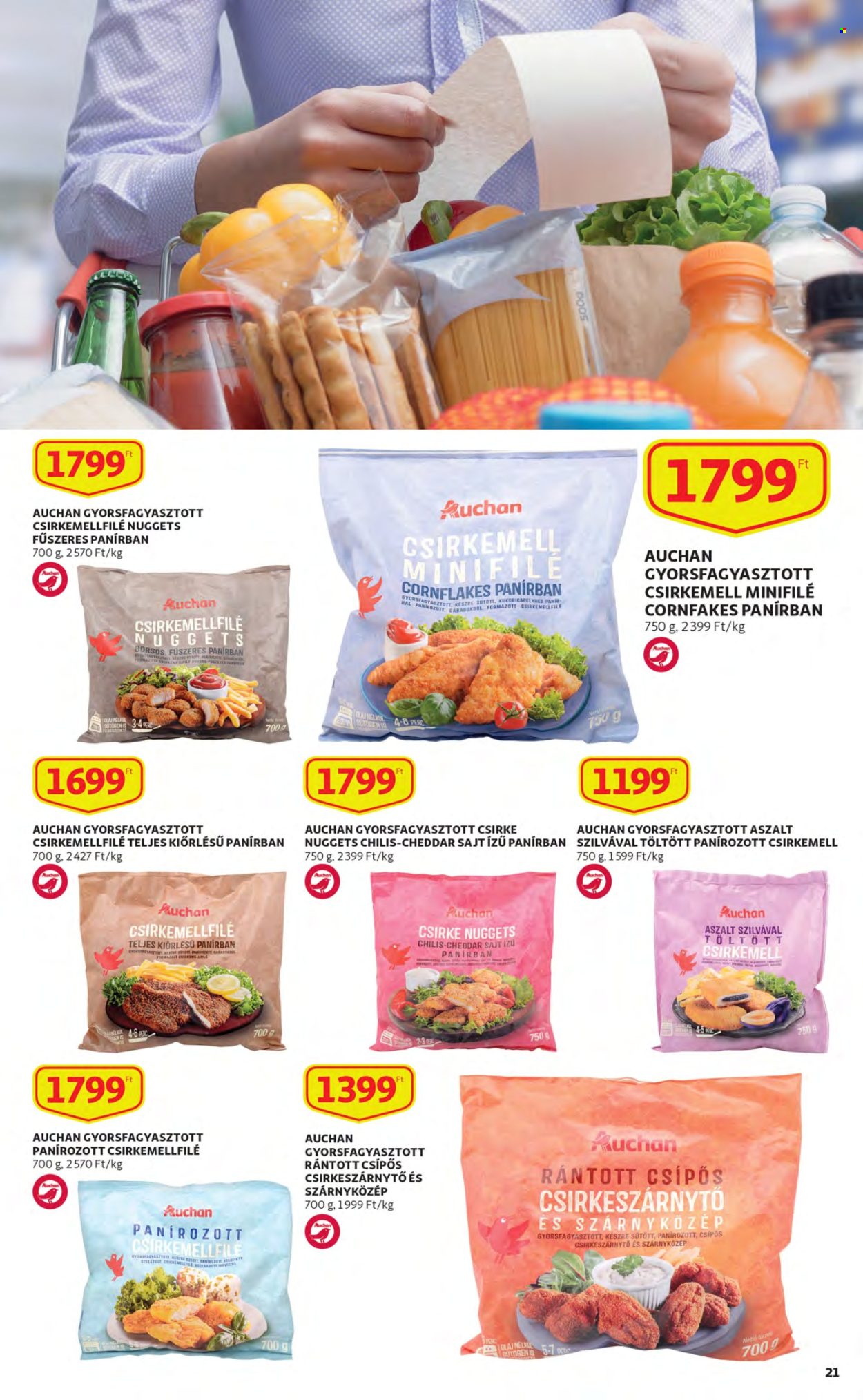 Auchan akciós újságok - 2022.10.20 - 2022.10.26. Oldal 21
