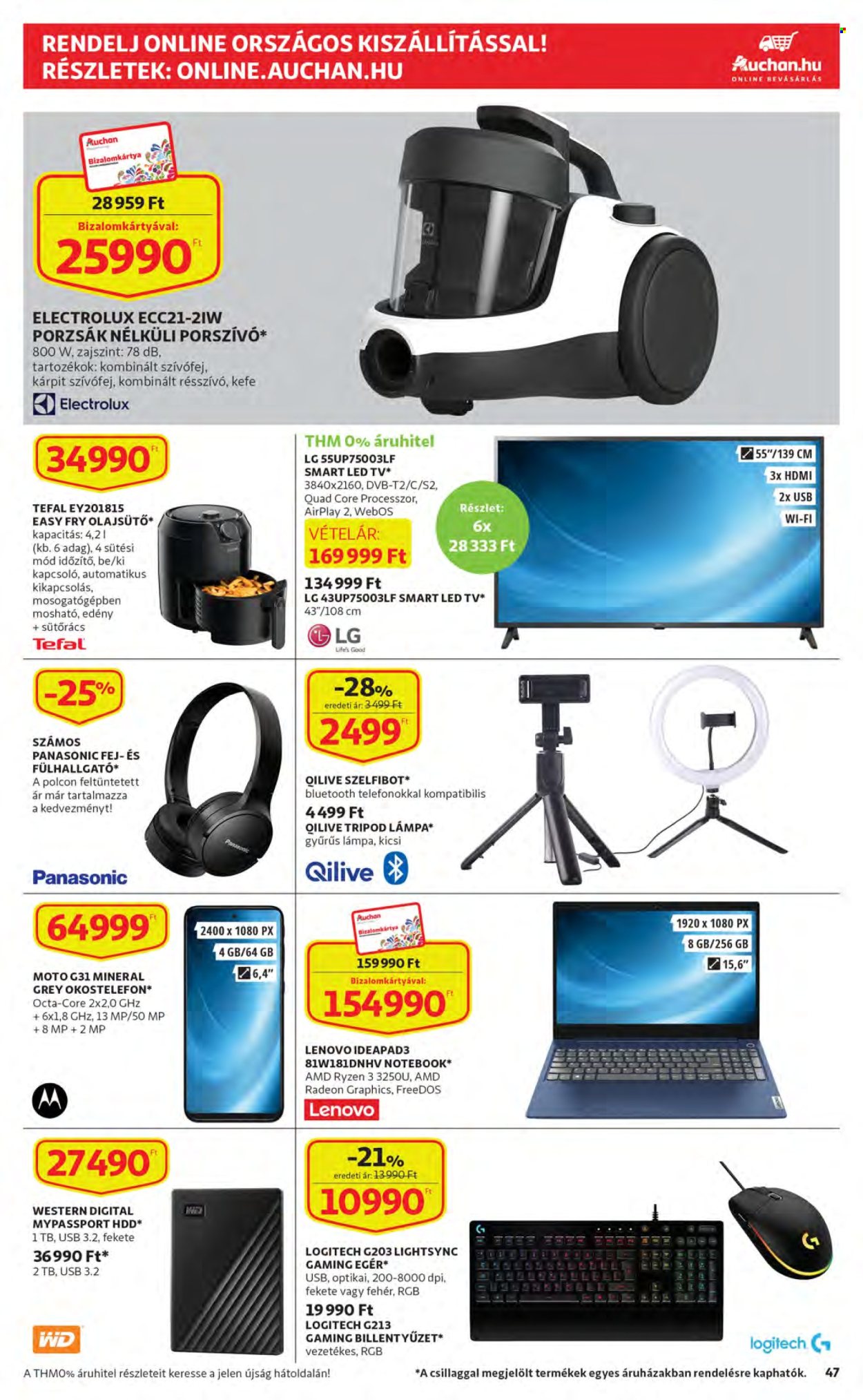 Auchan akciós újságok - 2022.10.20 - 2022.10.26. Oldal 47