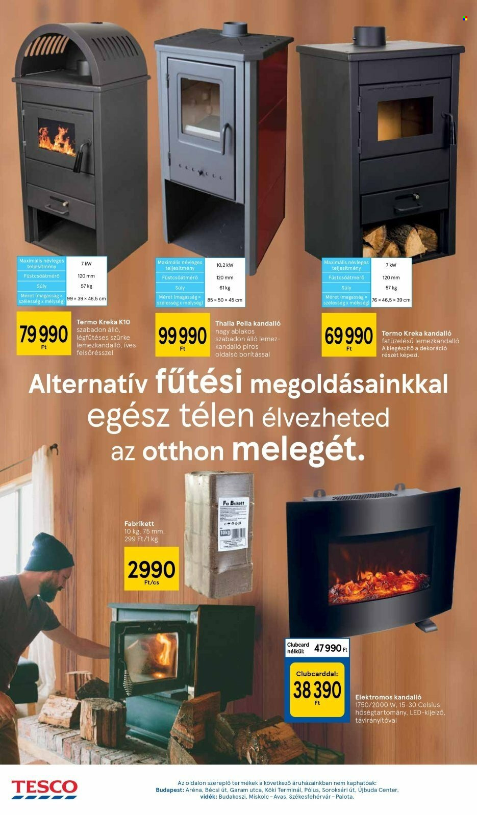 TESCO akciós újságok - 2022.10.20 - 2022.10.26. Oldal 34