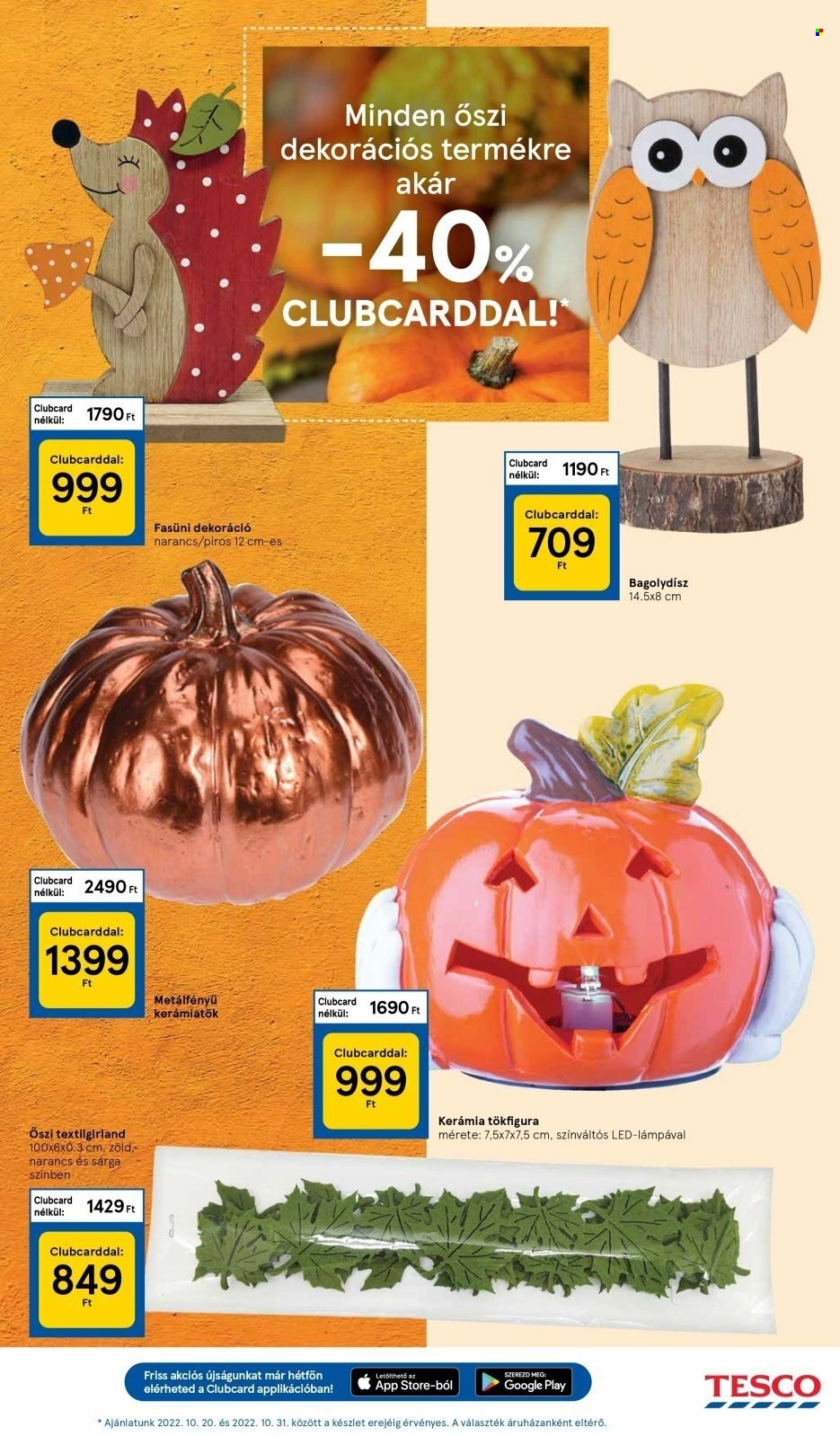 TESCO akciós újságok - 2022.10.20 - 2022.10.26. Oldal 37