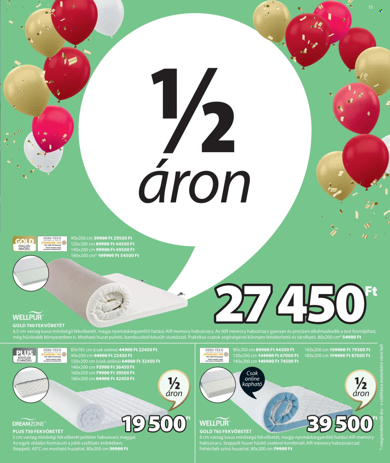 JYSK akciós újságok - 2022.10.19 - 2022.11.27. Oldal 15