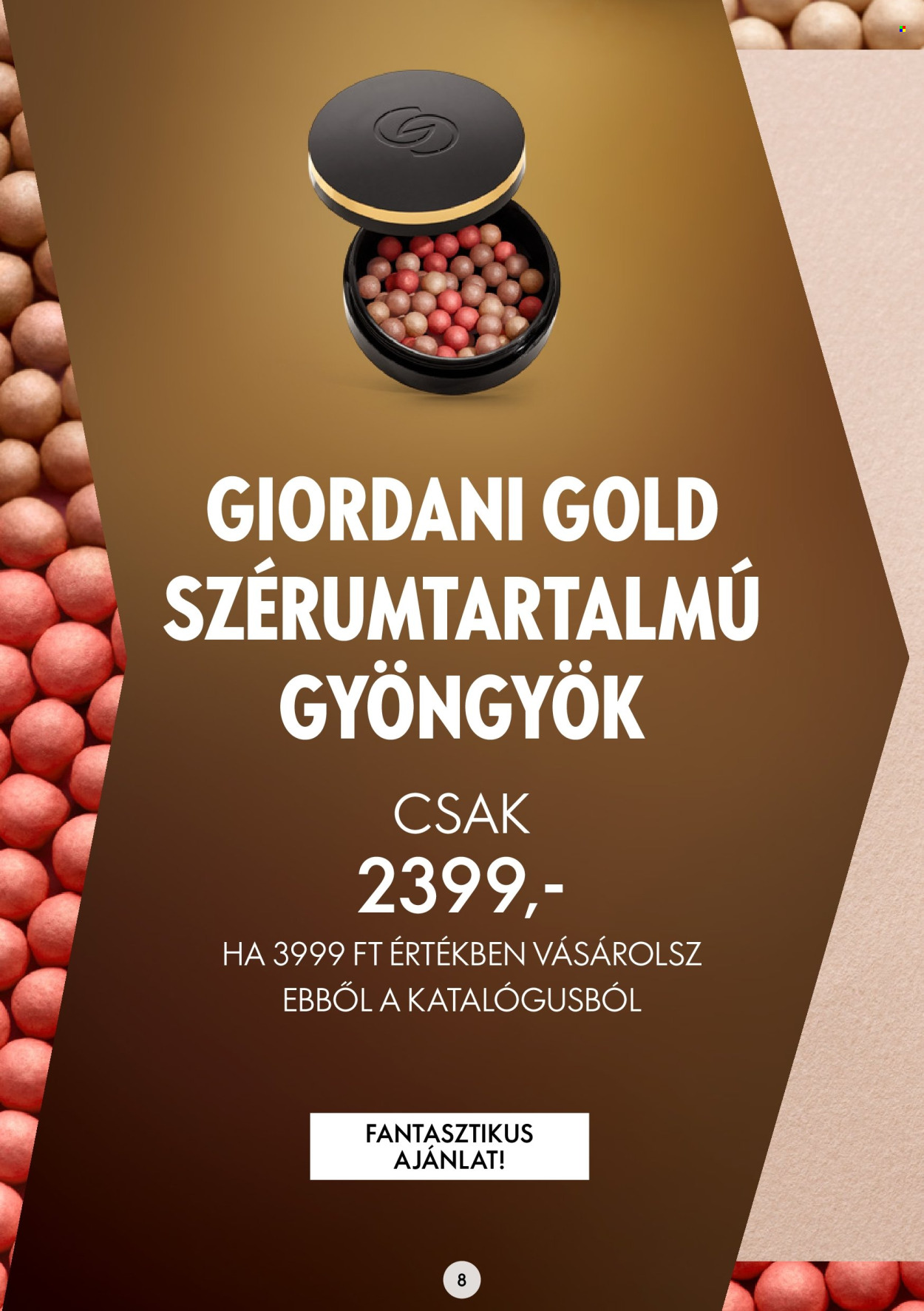Oriflame akciós újságok - 2022.10.19 - 2022.11.04. Oldal 8