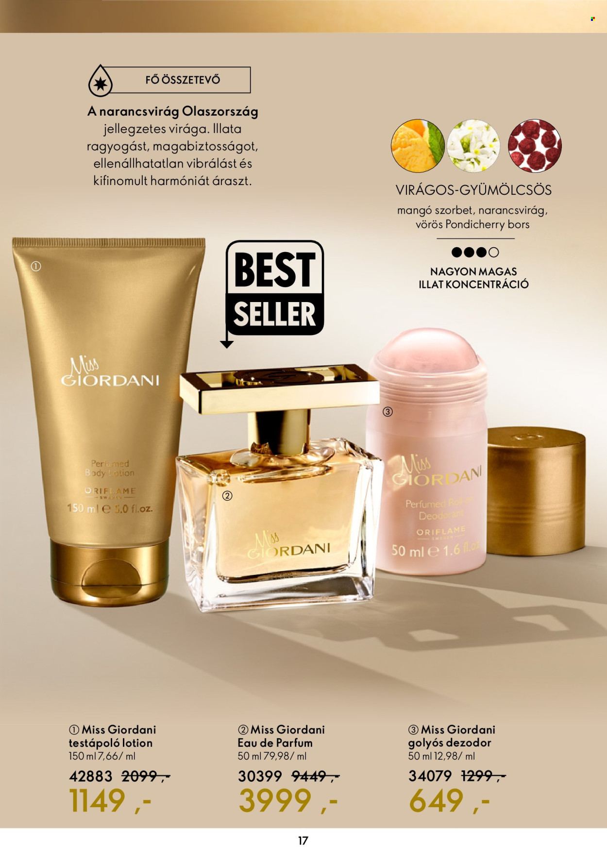 Oriflame akciós újságok - 2022.10.19 - 2022.11.04. Oldal 17