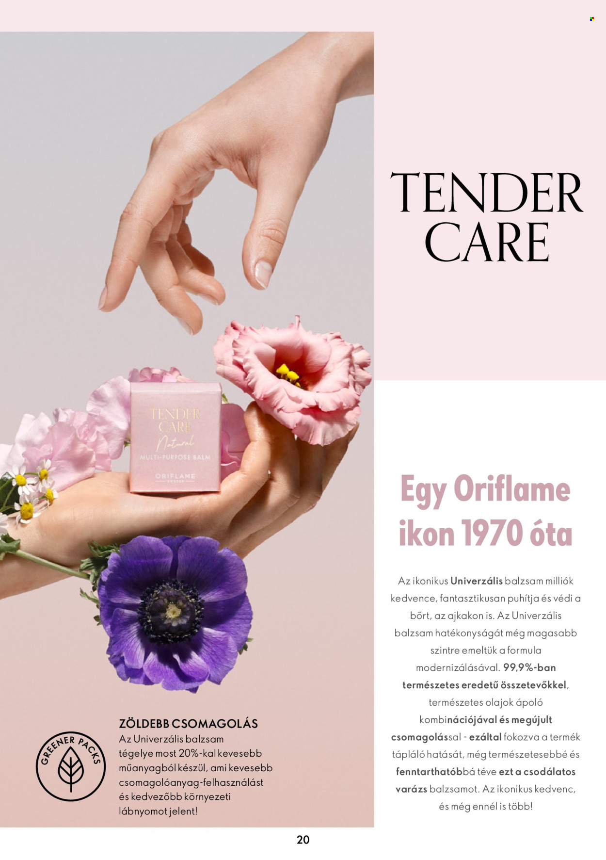 Oriflame akciós újságok - 2022.10.19 - 2022.11.04. Oldal 20