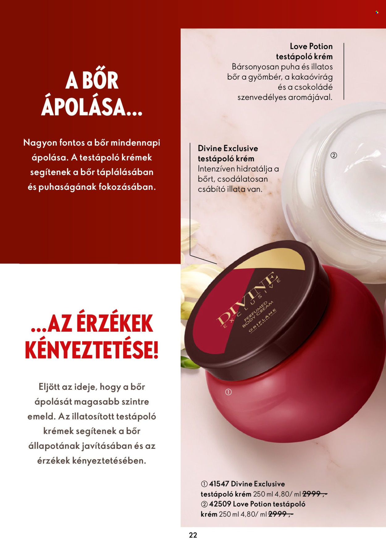 Oriflame akciós újságok - 2022.10.19 - 2022.11.04. Oldal 22