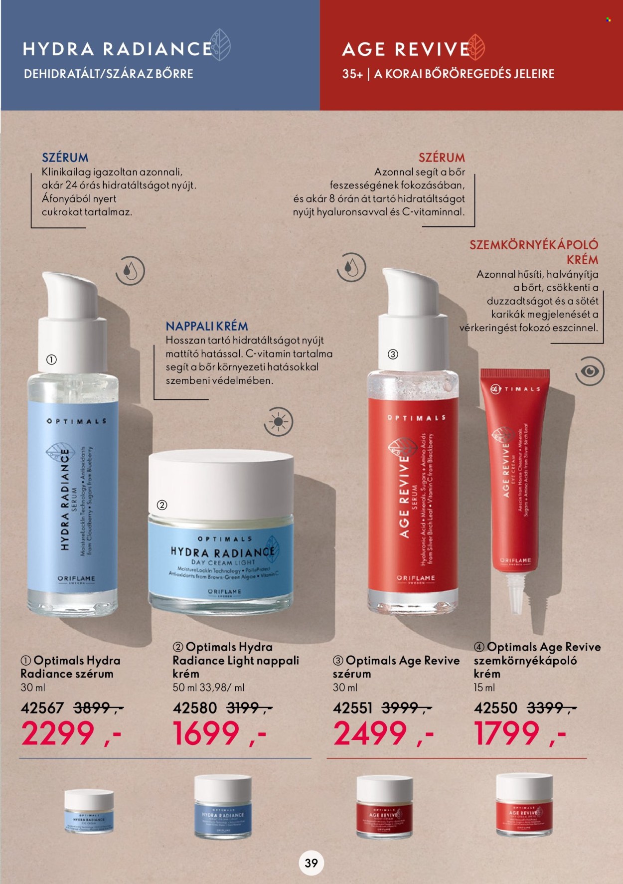 Oriflame akciós újságok - 2022.10.19 - 2022.11.04. Oldal 39