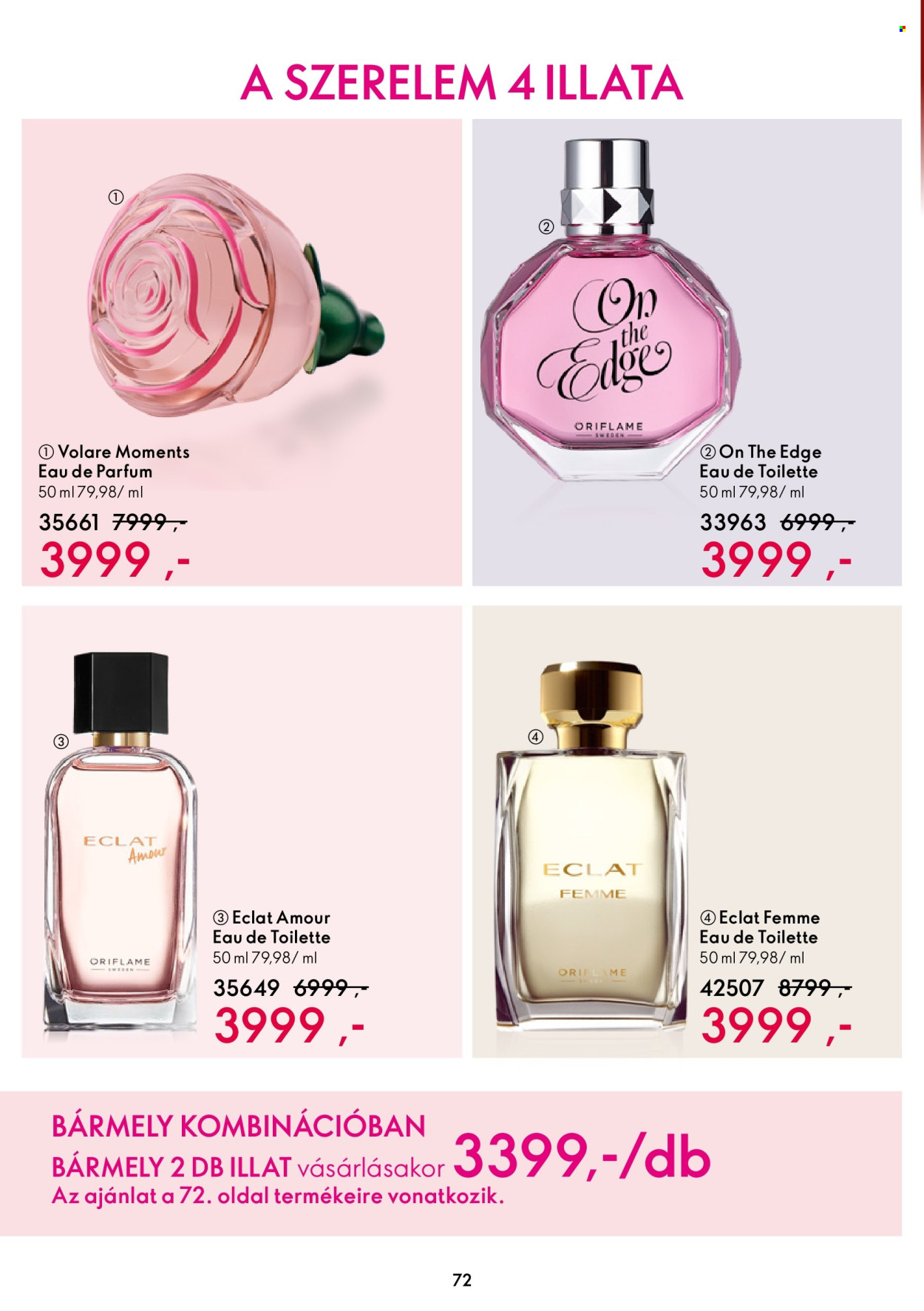 Oriflame akciós újságok - 2022.10.19 - 2022.11.04. Oldal 72