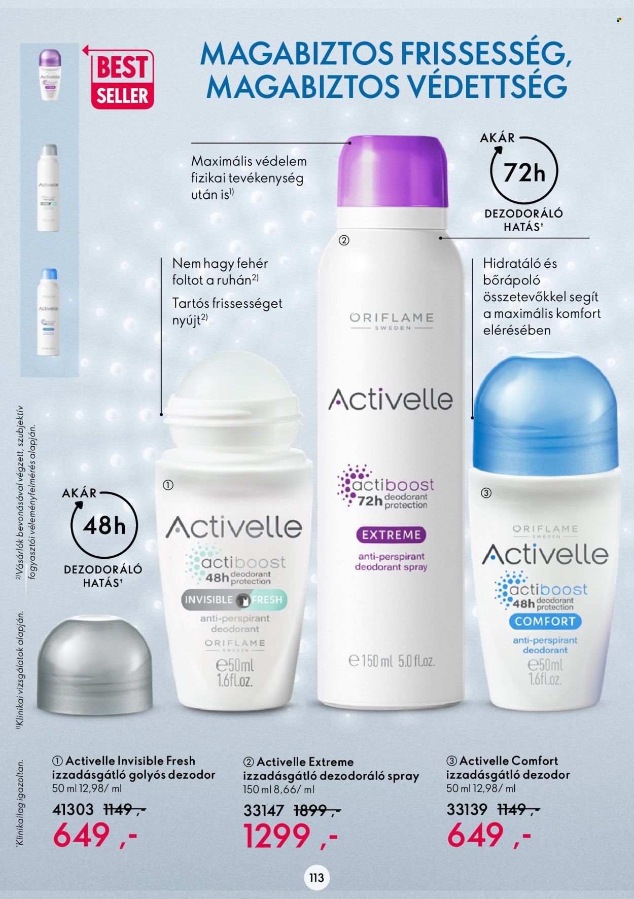 Oriflame akciós újságok - 2022.10.19 - 2022.11.04. Oldal 113