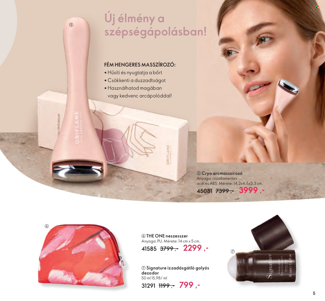 Oriflame akciós újságok - 2022.10.19 - 2022.11.04. Oldal 5