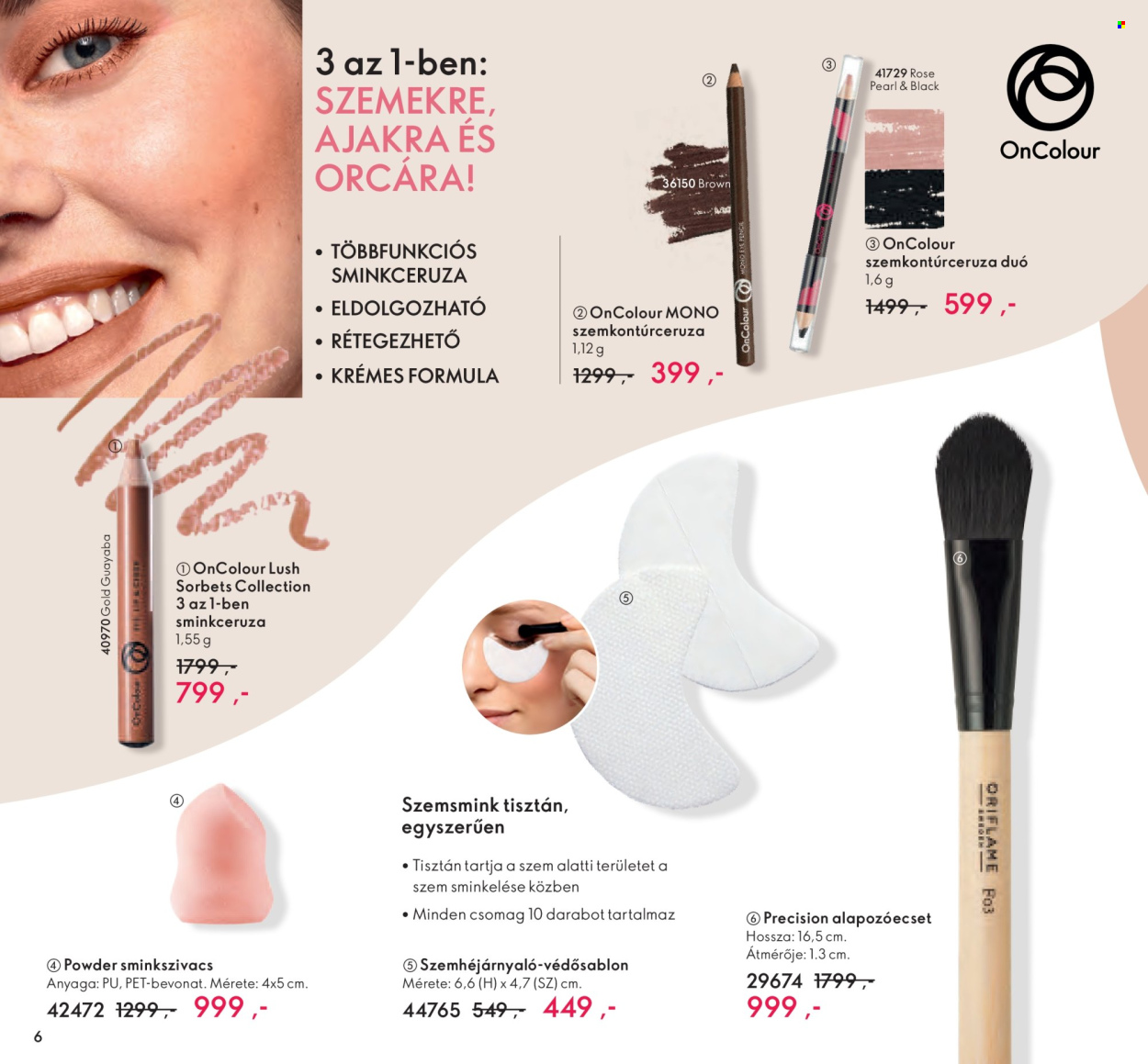Oriflame akciós újságok - 2022.10.19 - 2022.11.04. Oldal 6