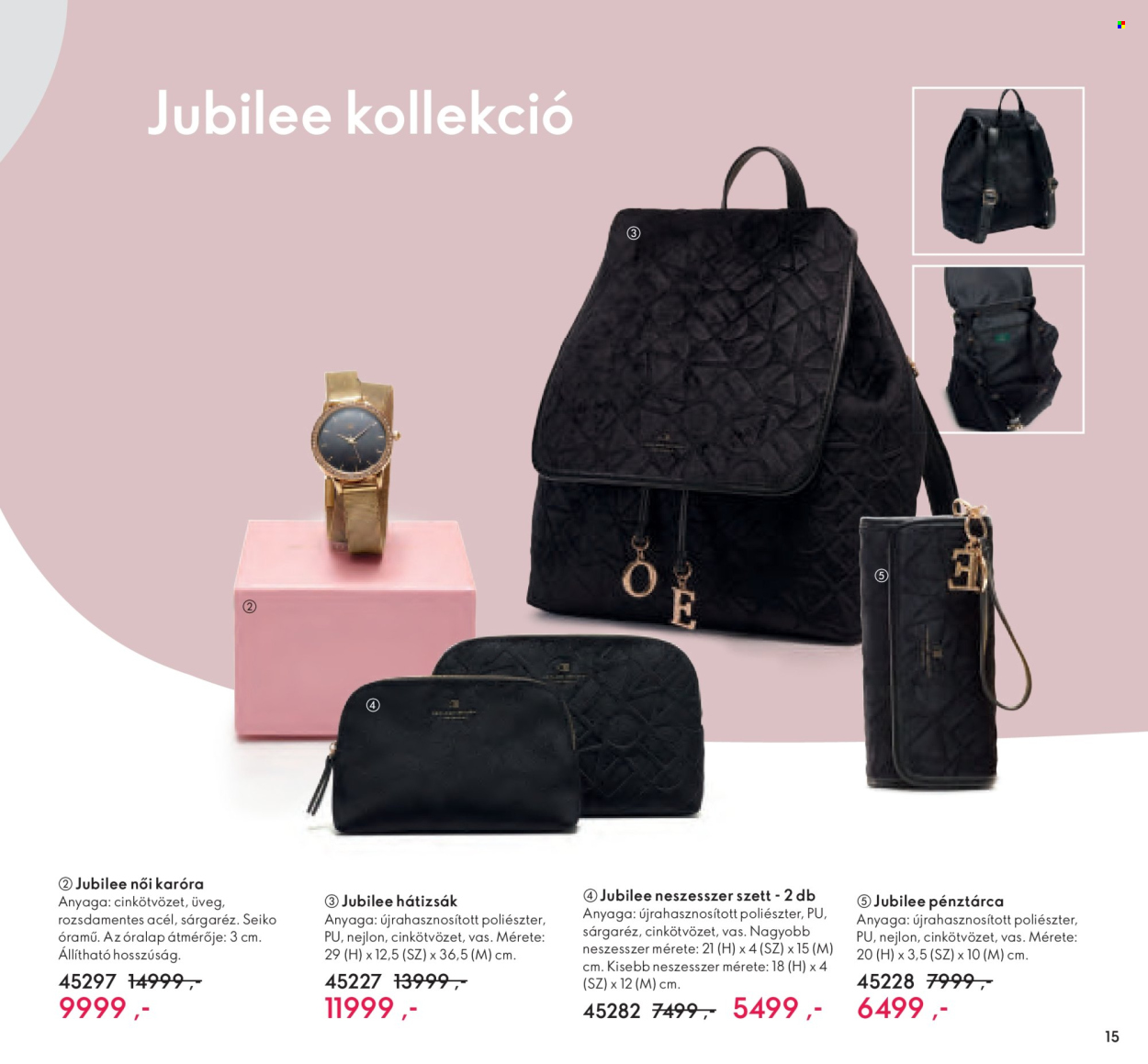 Oriflame akciós újságok - 2022.10.19 - 2022.11.04. Oldal 15