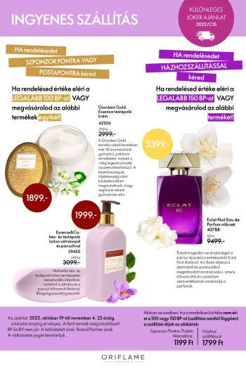 Újság Oriflame - 2022.10.19 - 2022.11.04.