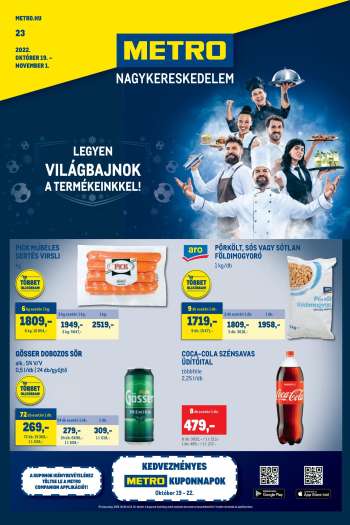 Újság Metro - 2022.10.19 - 2022.11.01.