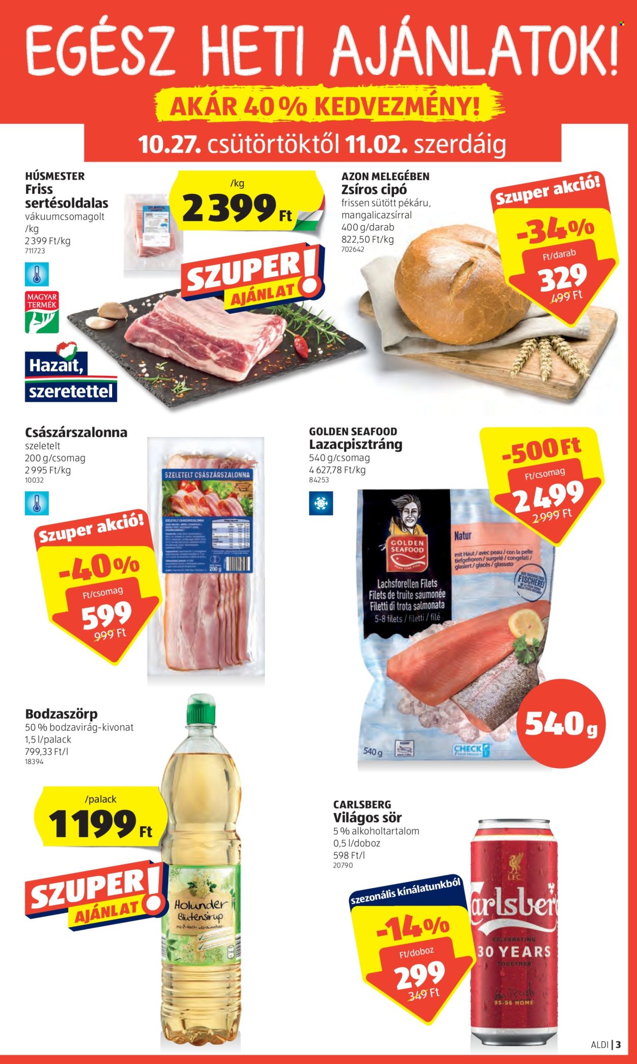 Aldi akciós újságok - 2022.10.27 - 2022.11.02. Oldal 3