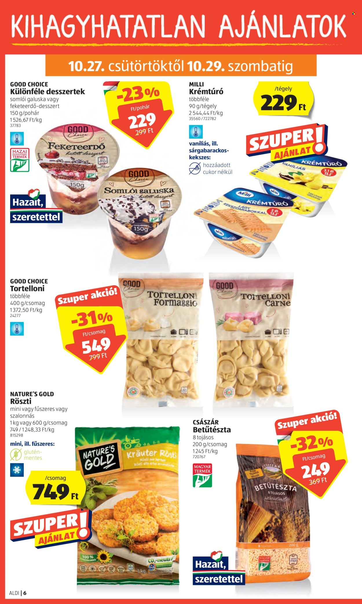 Aldi akciós újságok - 2022.10.27 - 2022.11.02. Oldal 6