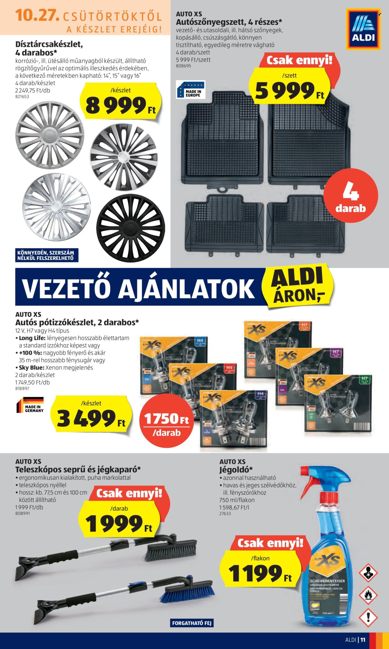 Aldi akciós újságok - 2022.10.27 - 2022.11.02. Oldal 11