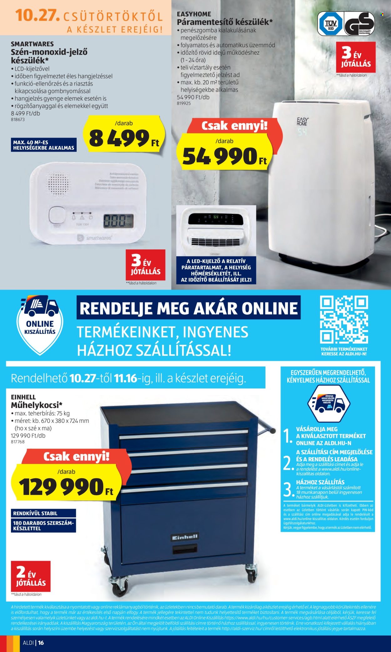 Aldi akciós újságok - 2022.10.27 - 2022.11.02. Oldal 16