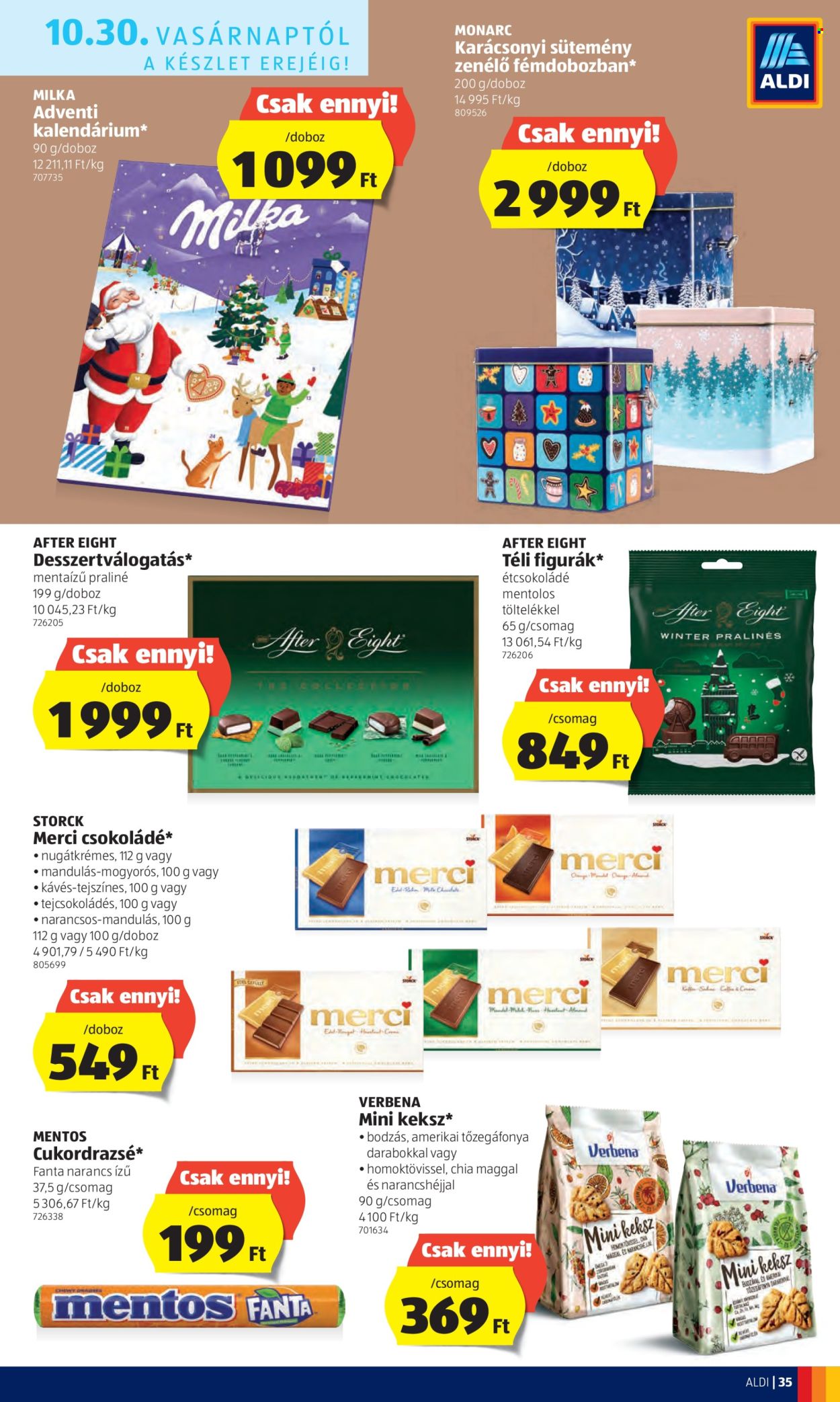 Aldi akciós újságok - 2022.10.27 - 2022.11.02. Oldal 35
