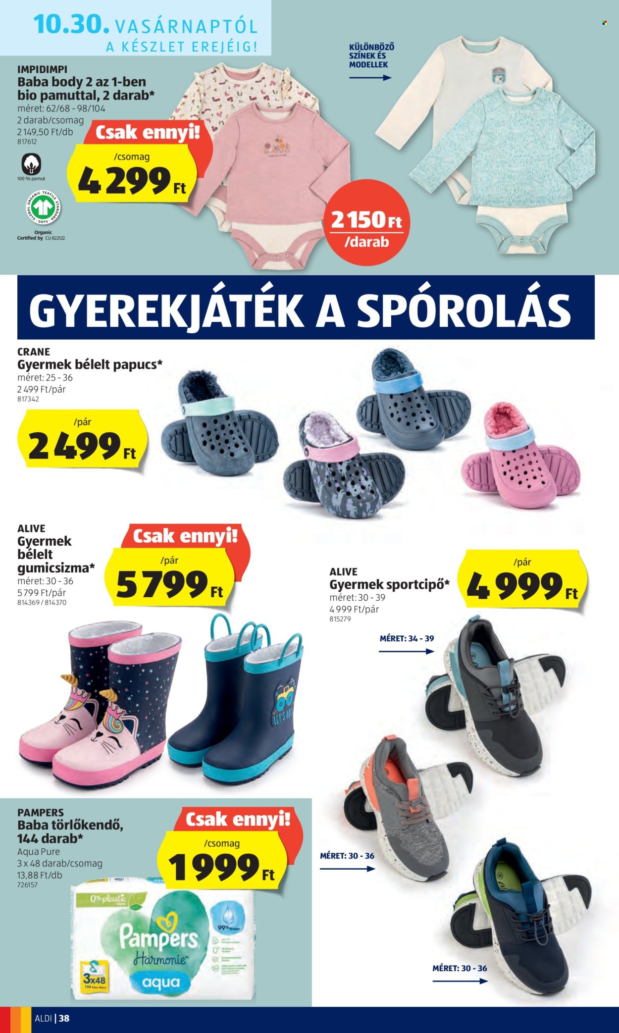 Aldi akciós újságok - 2022.10.27 - 2022.11.02. Oldal 38