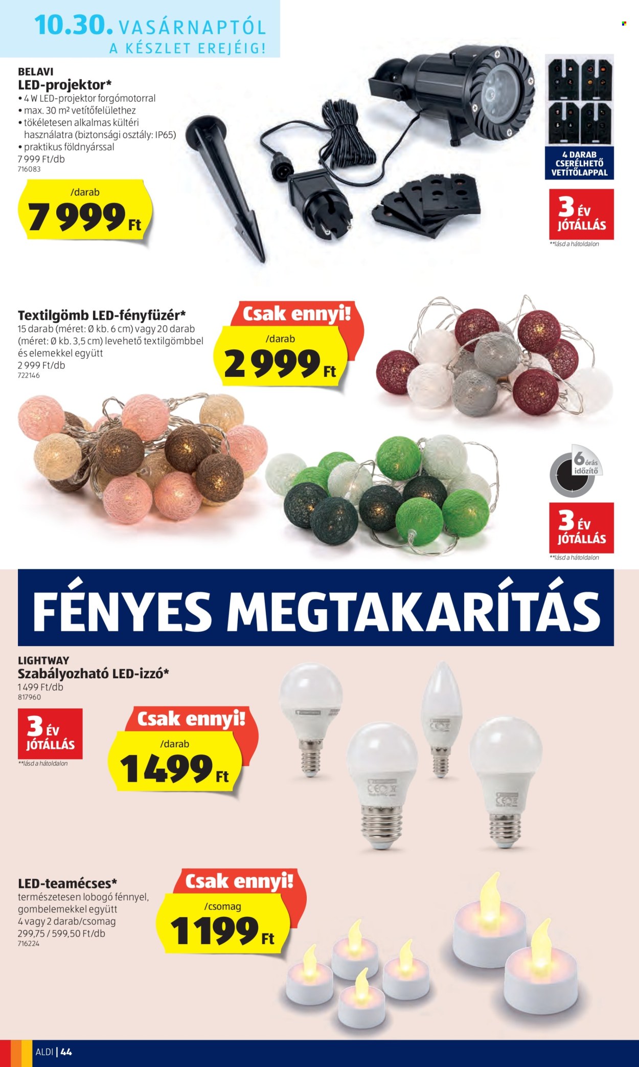 Aldi akciós újságok - 2022.10.27 - 2022.11.02. Oldal 44