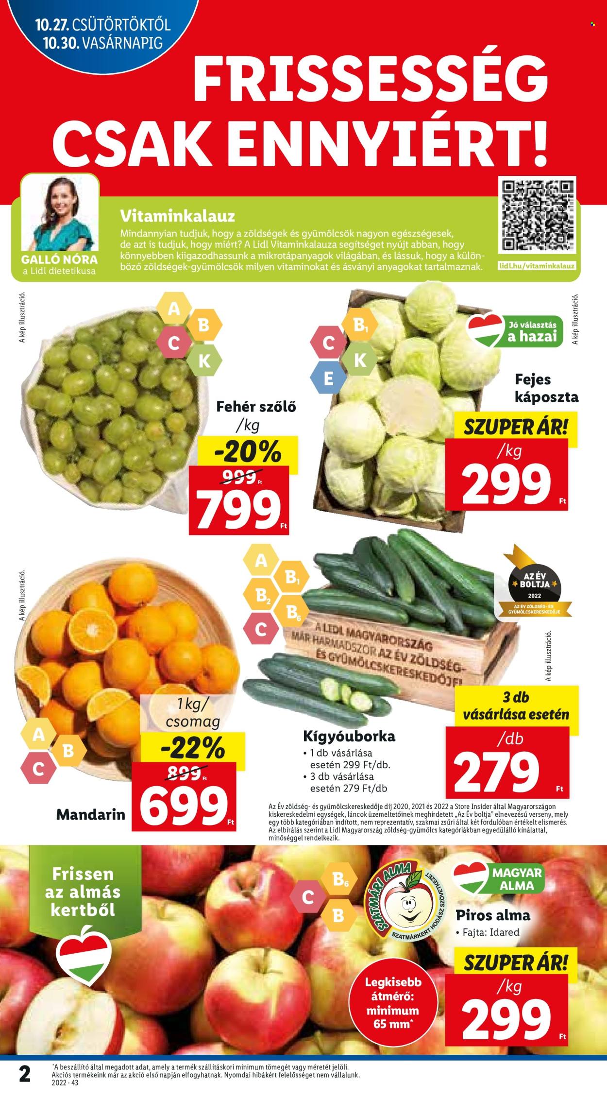 Lidl akciós újságok - 2022.10.27 - 2022.11.02. Oldal 2