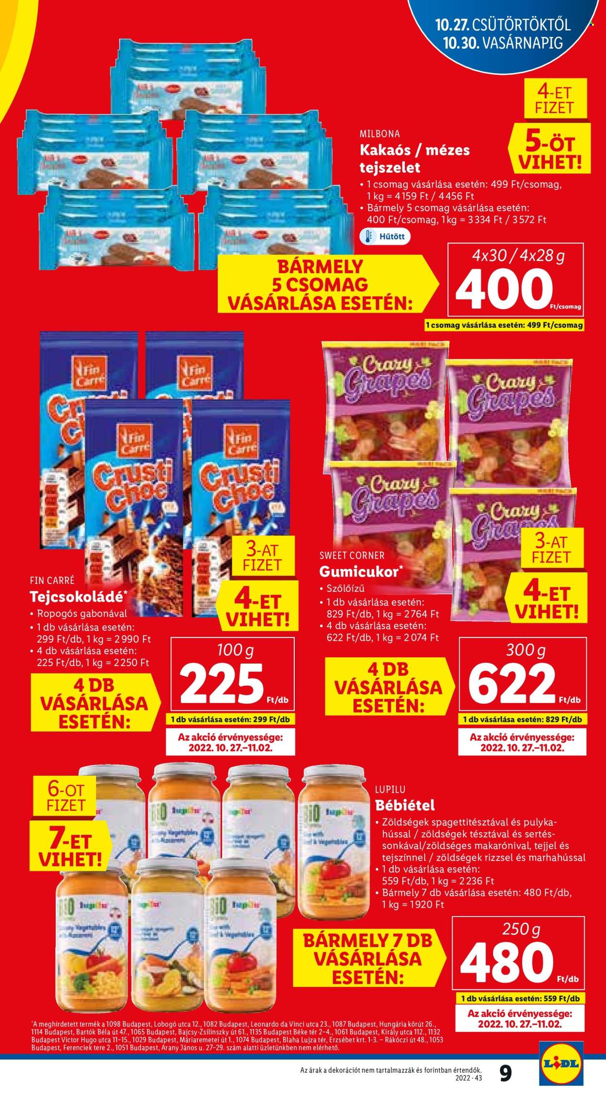 Lidl akciós újságok - 2022.10.27 - 2022.11.02. Oldal 9
